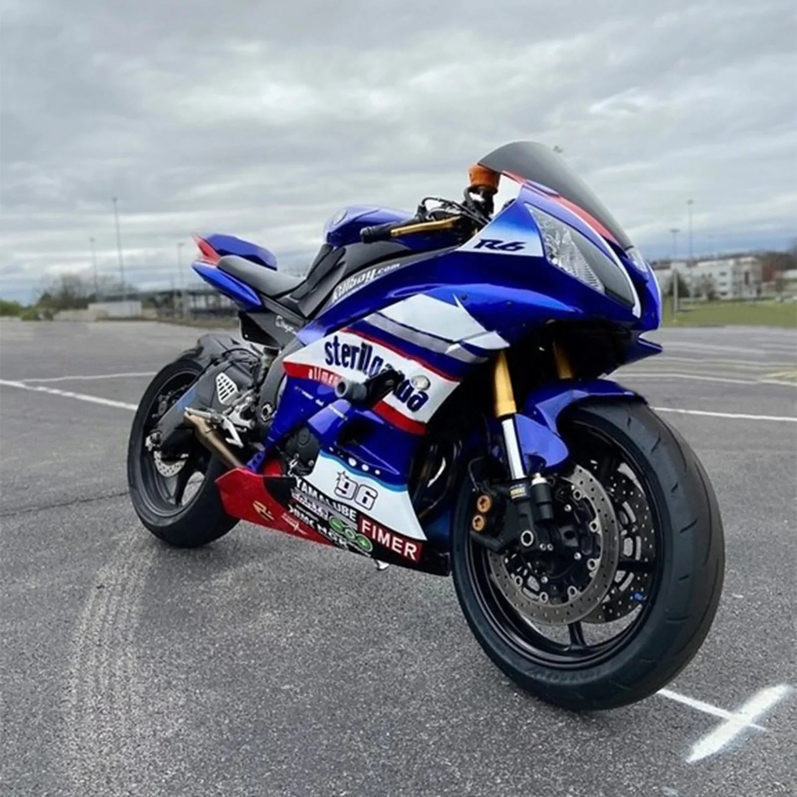 Amotopart Sealing Kit za Yamaha YZF 600 R6 2006-2007 Generic