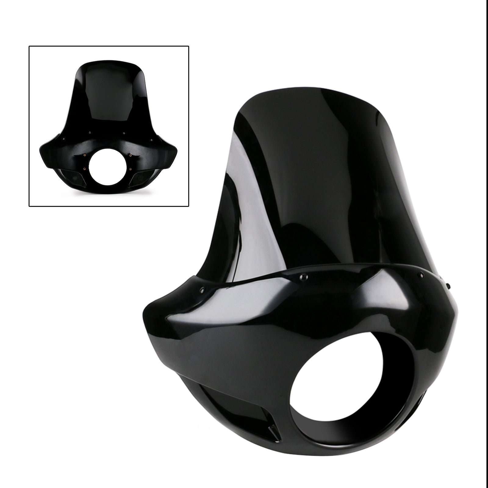 Forcelle da 35 mm a 49 mm La maggior parte dei fari da 5,75" Parabrezza Dyna Copertura faro