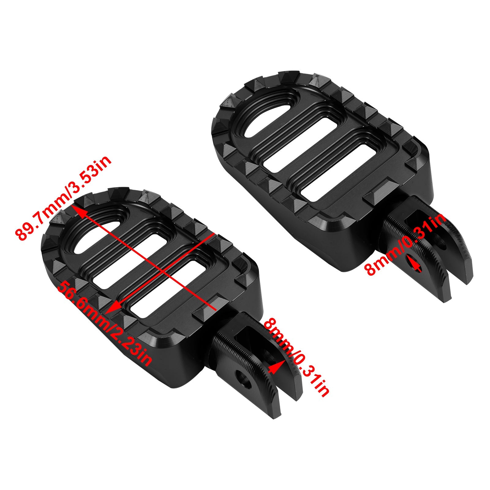 Speedmaster 2018-2023 Rocket 3GT 2020-2023 Repose-pieds avant Repose-pieds