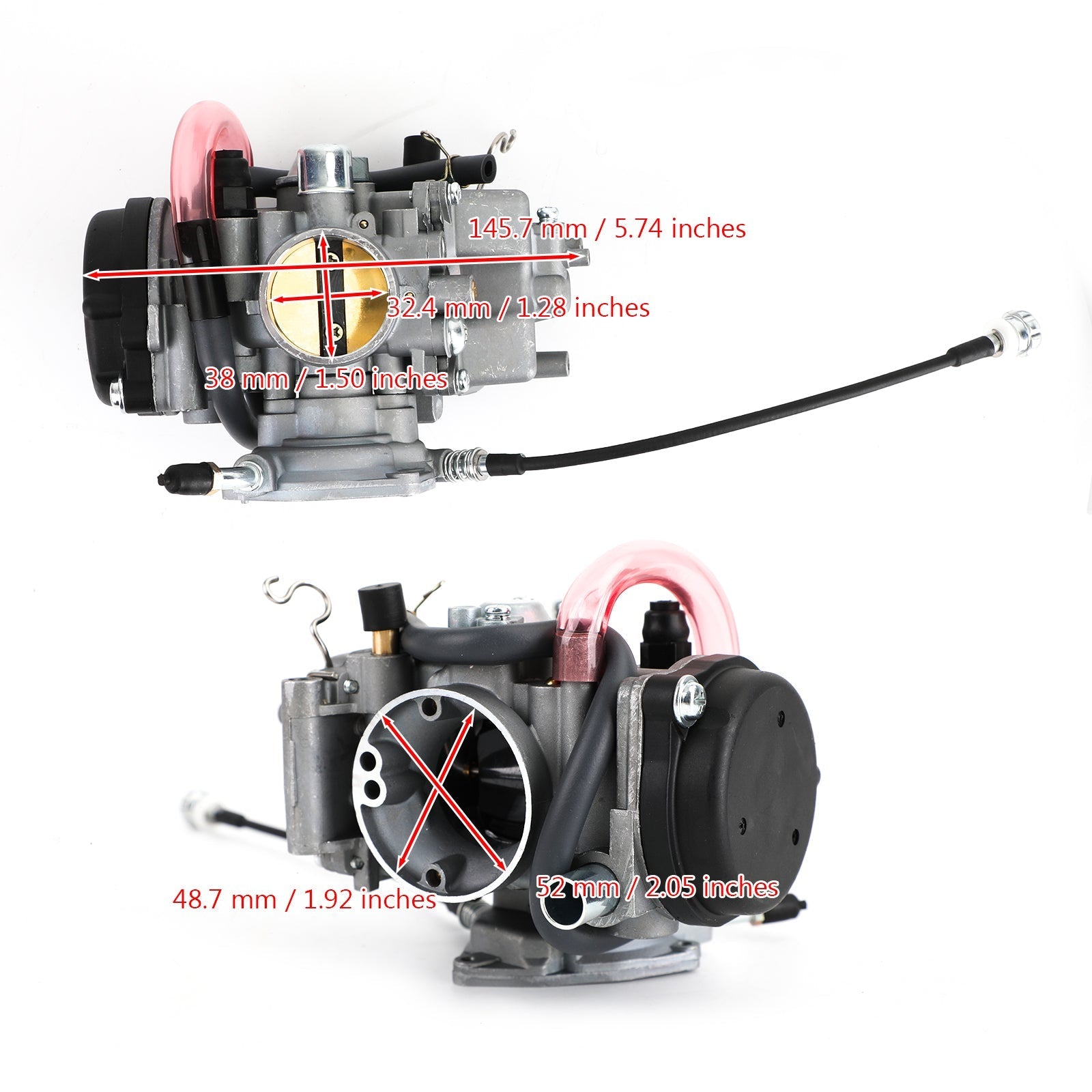 Carburateur Carb pour Yamaha Kodiak 400 YFM400 Big Bear 400 2000-2005 Générique