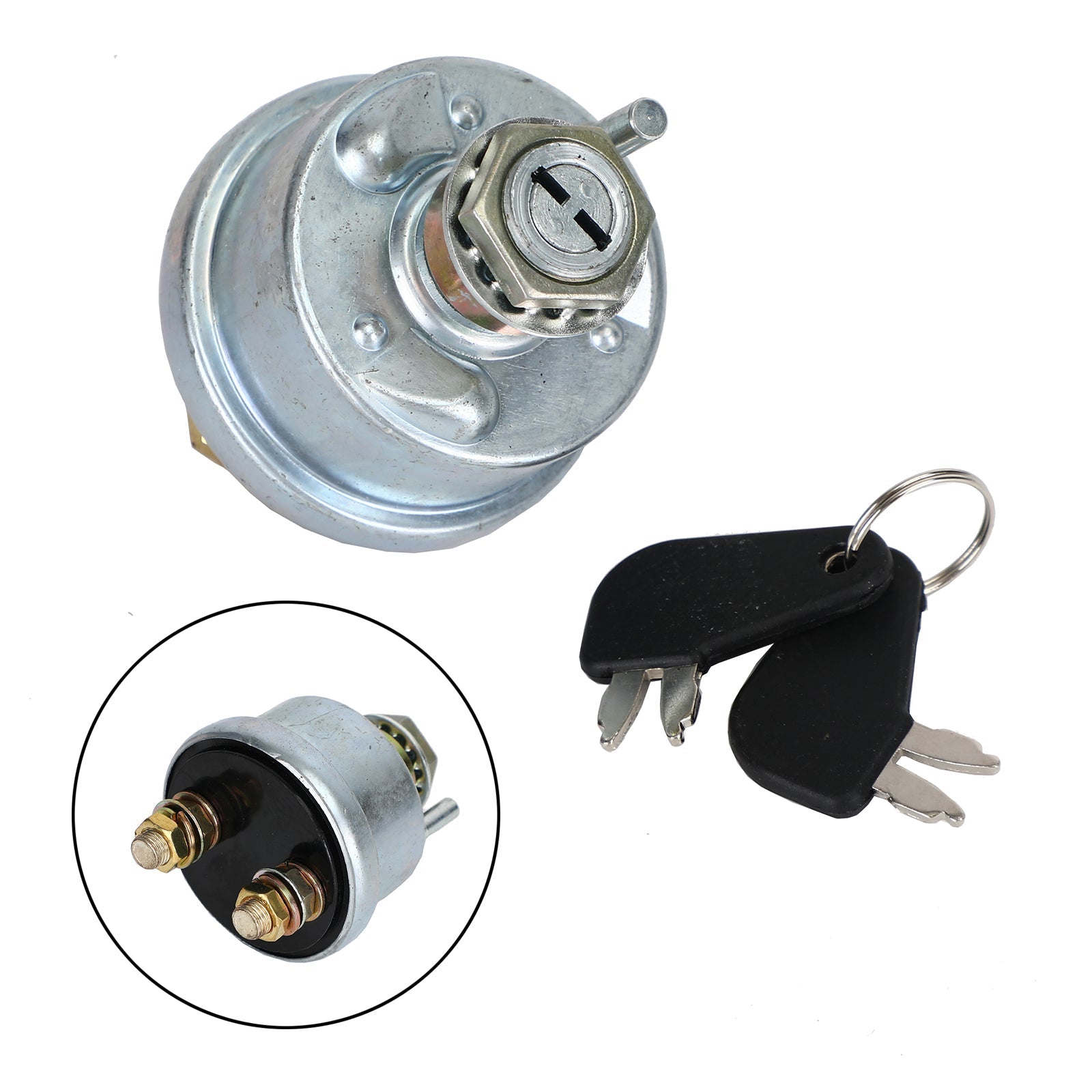 Master Disconnect 7N0718 7N-0718 Interruptor de encendido para Caterpillar Cat con 2 llaves