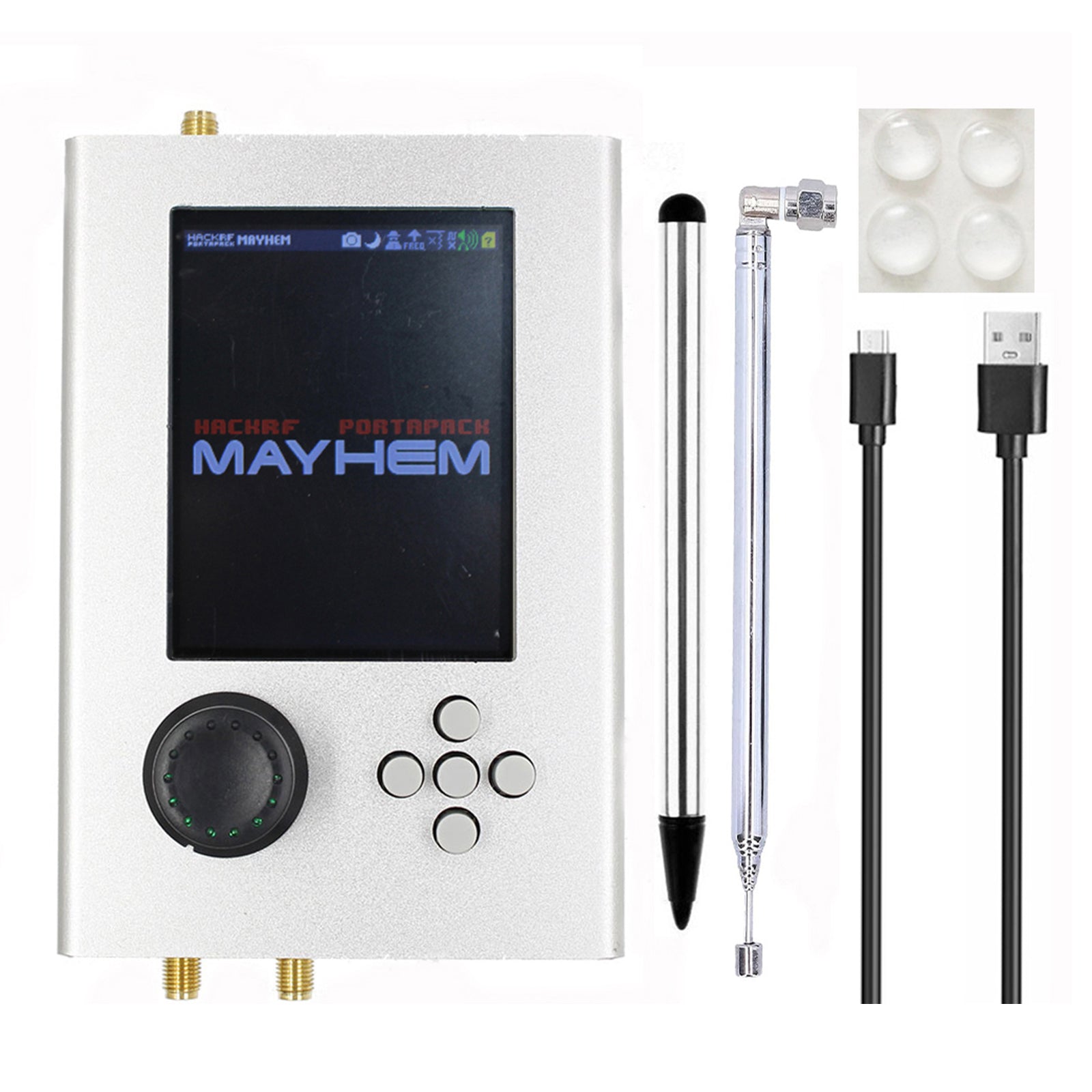 Hackrf One v1.7.3 Portapack H2 1 MH-6 GHz SDR zdefiniowany przez oprogramowanie bezprzewodowe