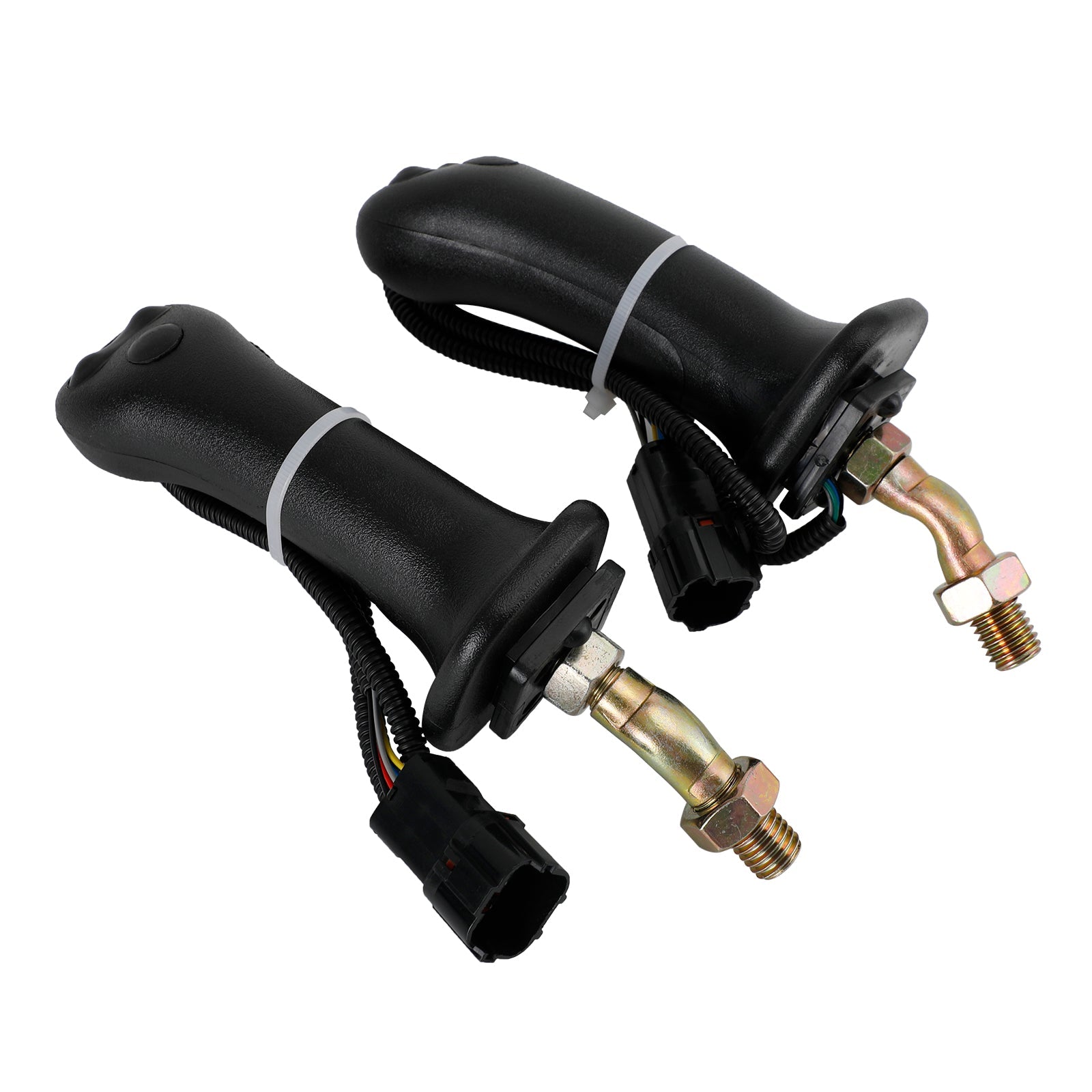 Doosan DH DX150 215 225 300 370-9C 3-przyciskowa para uchwytów joysticka do koparki