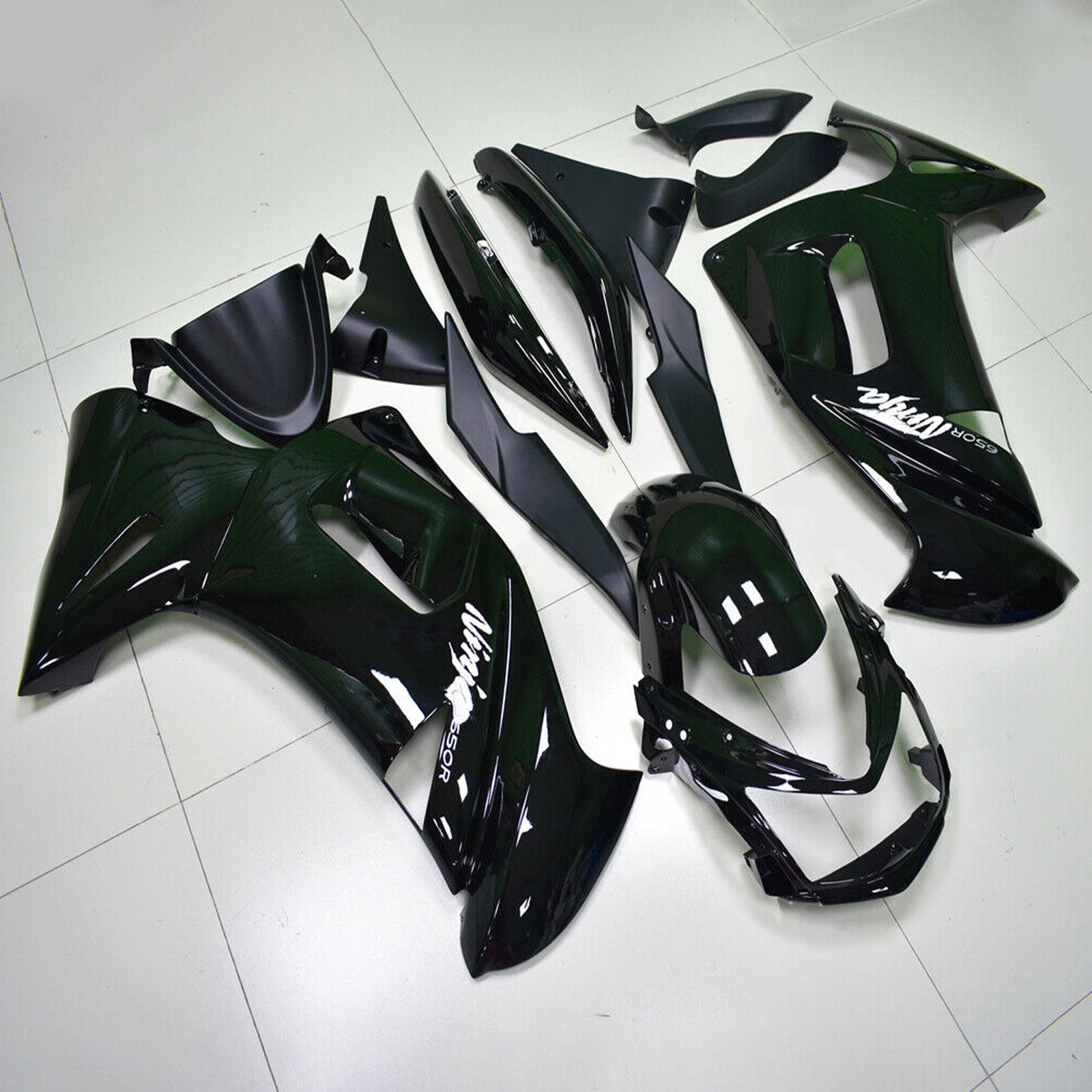Amotoaprt muovinen suojaussarja Kawasaki Ninja 650 ER-6F EX650 2006-2008 02# Generic