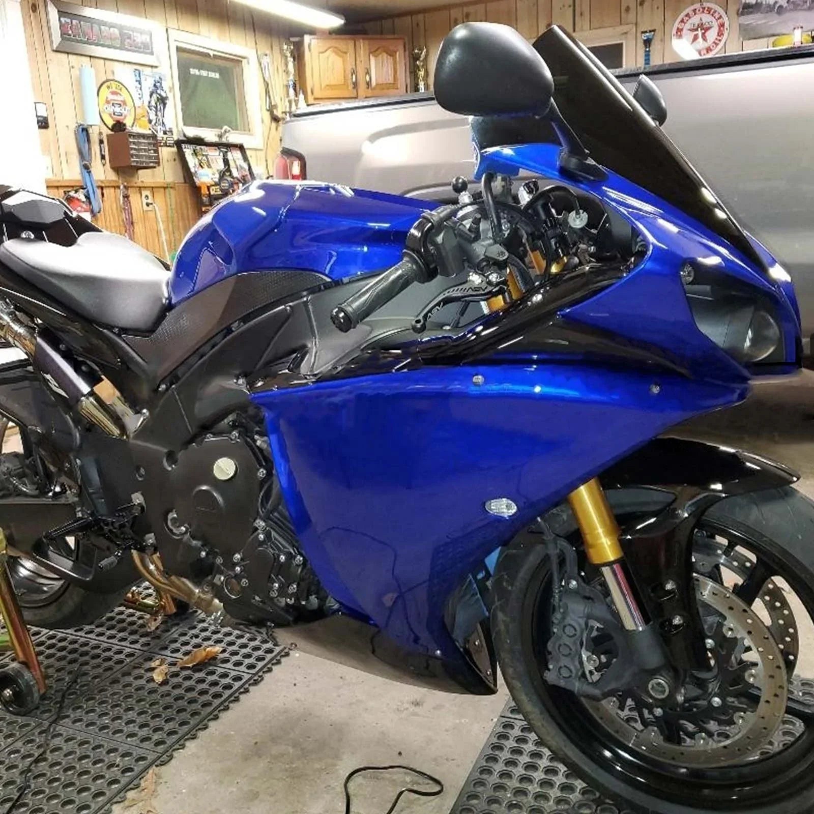 Kit de carénage Amotopart pour Yamaha YZF 1000 R1 2009-2011 générique