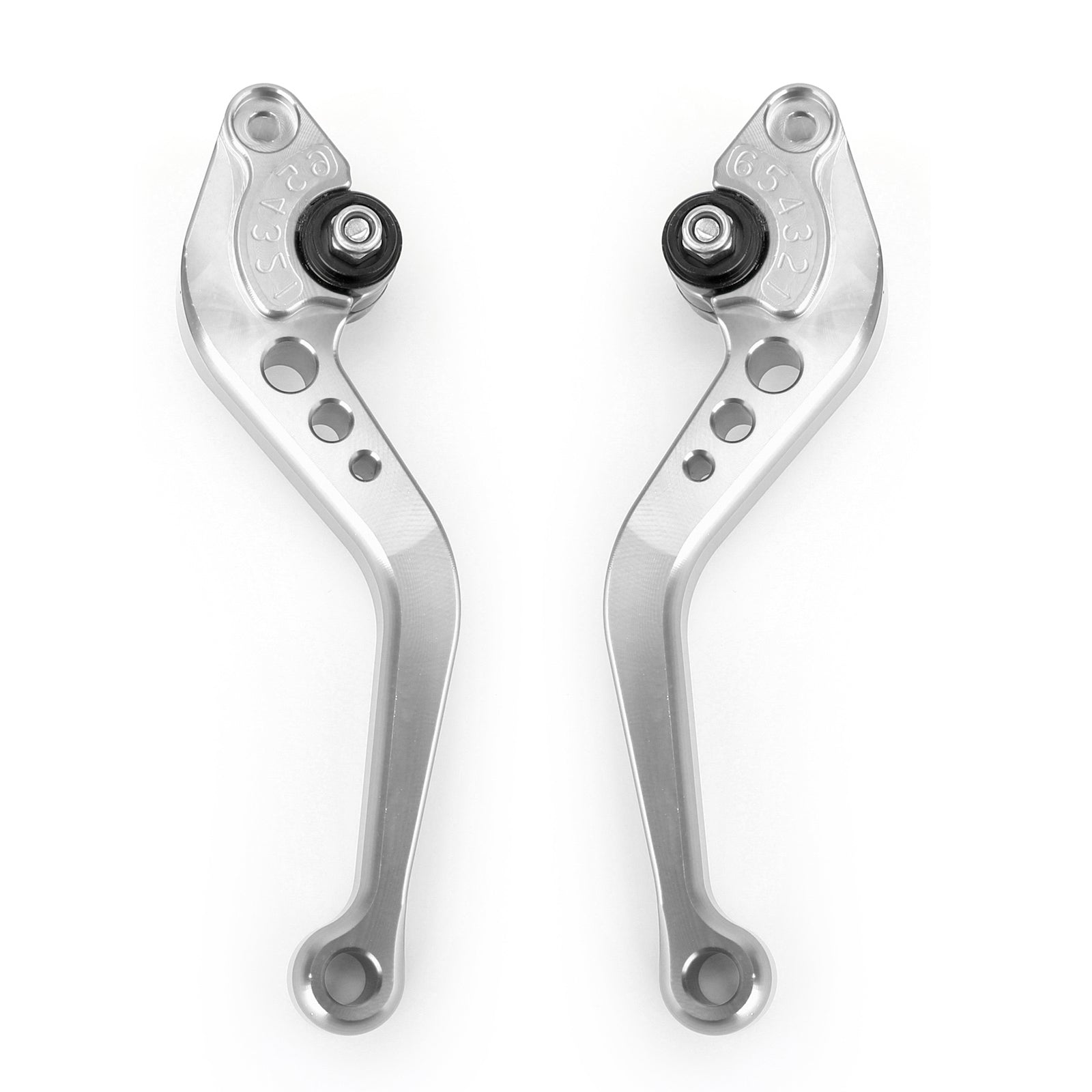 Leva del freno a frizione corta per KTM 790 Duke prima del 2019 Silver Generic