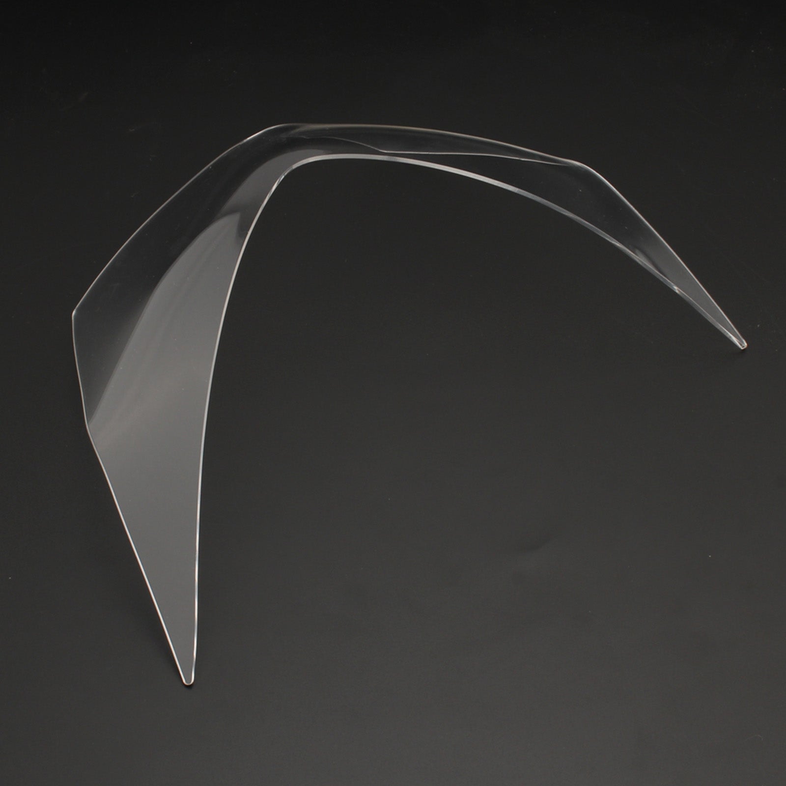 Zaščitnik sprednjega žarometa leče, primernega za Kawasaki Z250 Z300 Z800 13-16 generični dim