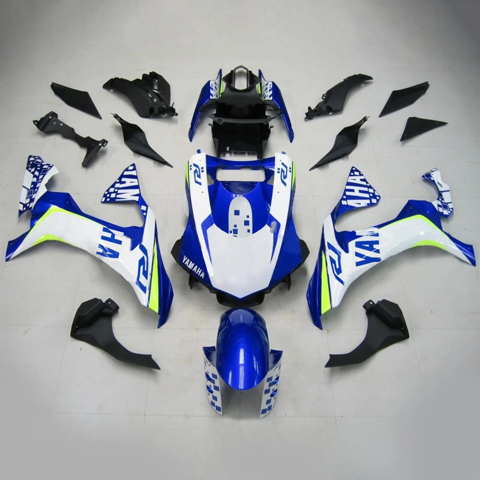 Amotopart Yamaha YZF R1 2020-2023 Kit Carénage Carrosserie Plastique ABS