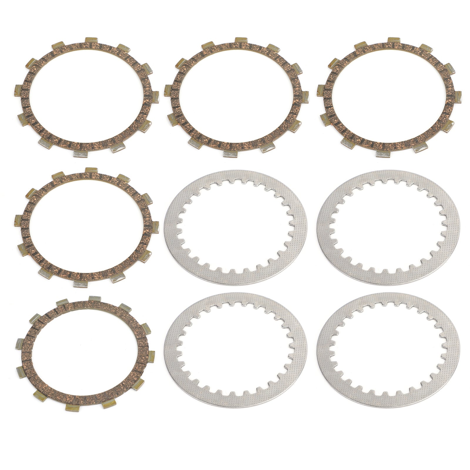 Kit Frizione e Dischi Attrito in Acciaio per Yamaha XV XVS 125 250 Virago 1997-2017 Generico