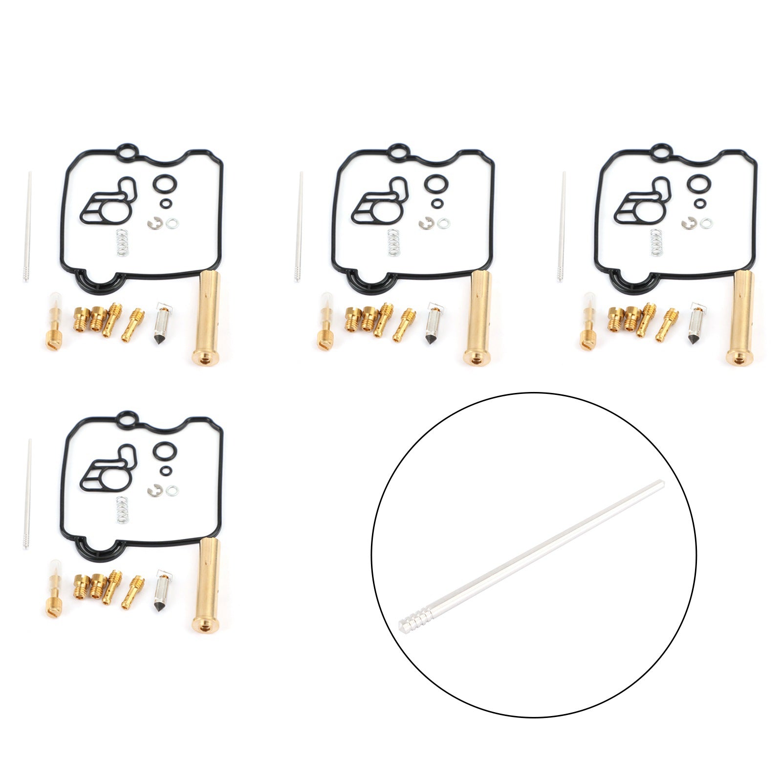 Kit di riparazione carburatore ricostruire parti 4 set per Suzuki Bandit 250 GSF250 GJ74A generico