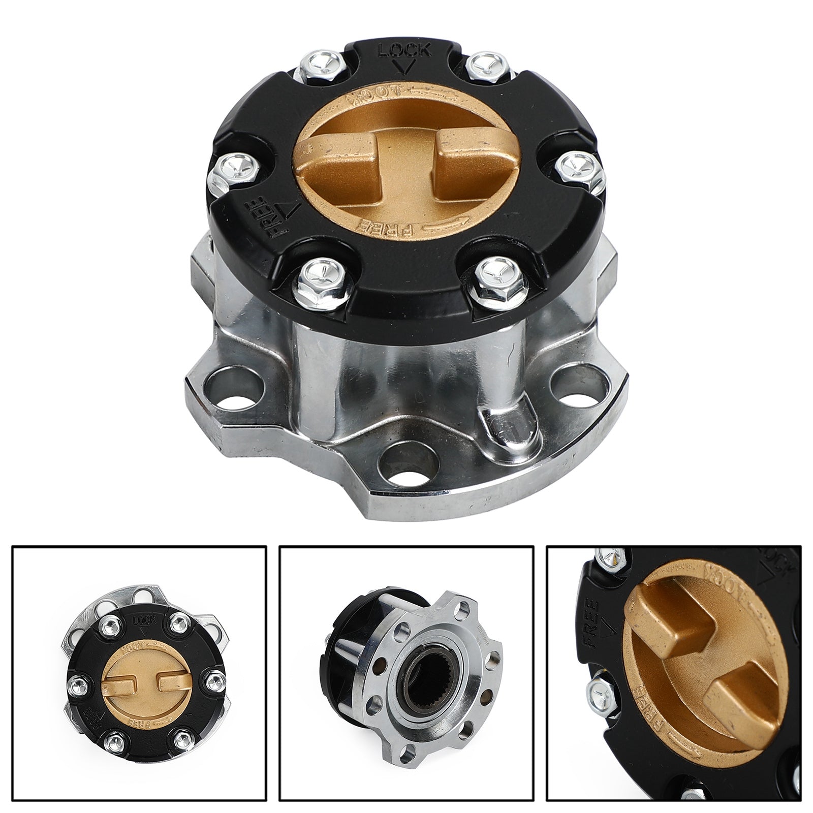 2 bujes de rueda libre 43530-60130 para Toyota Landcruiser 75 76 78 79 105 Series genéricos