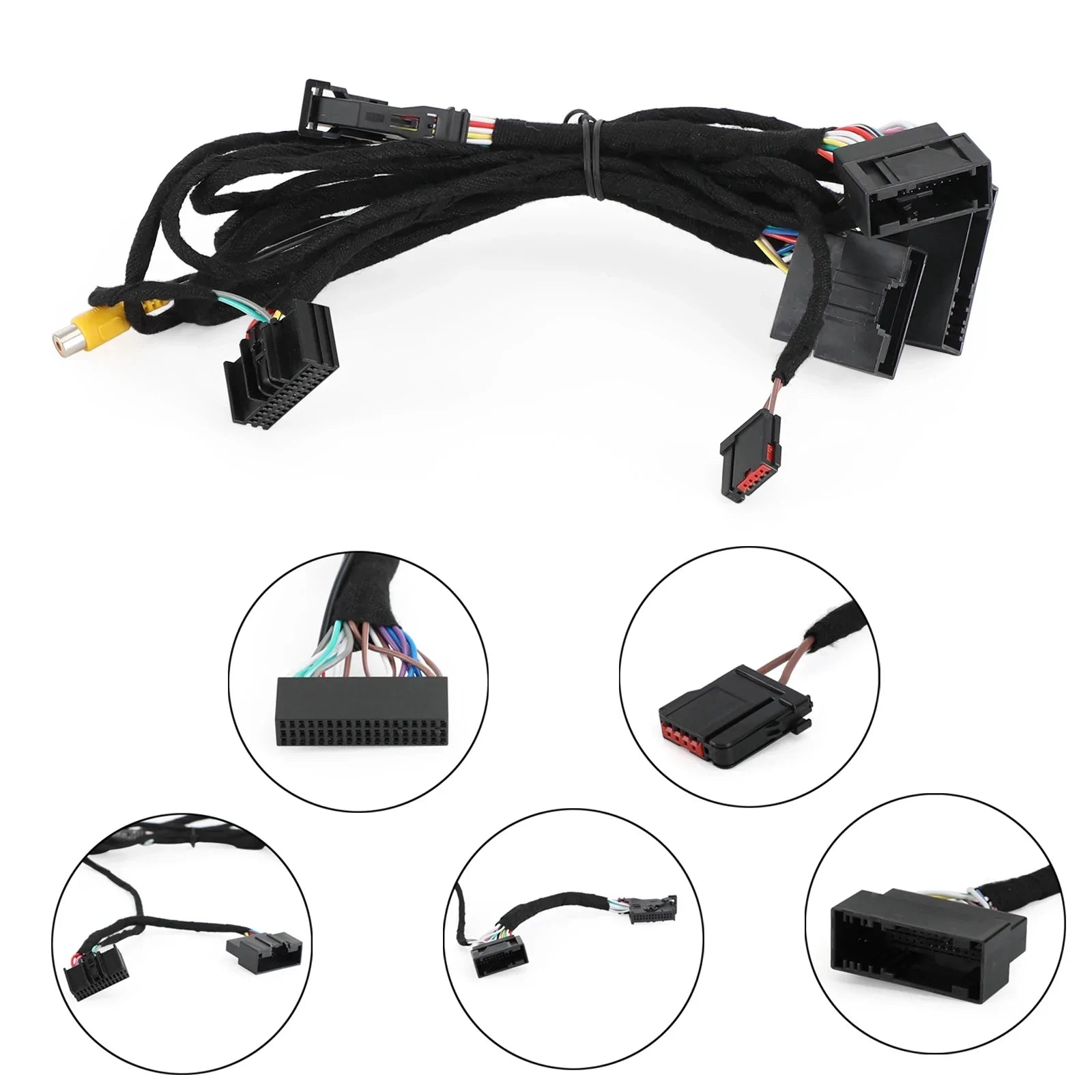 2013-2017 Ford Fusion (climatisation automatique d'usine) 4" à 8" PNP Conversion Power Harness HC3Z-19A387-B