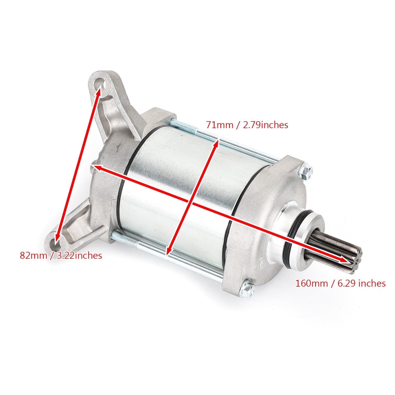 Yamaha YFM450FWA Grizzly 450 Kodiak 450 2011-2016 NIEUW Startmotor 1CT-81890-00
