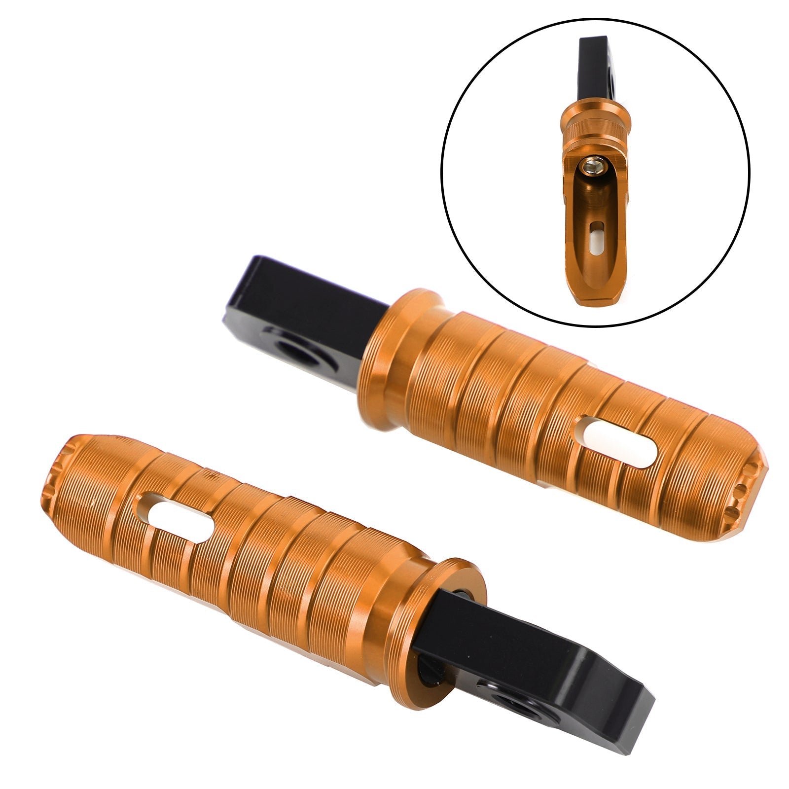 Piefrest antes del reposapiés para Aprilia GPR 125 150 250 Abr150 RS125 Tuono125 Genérico