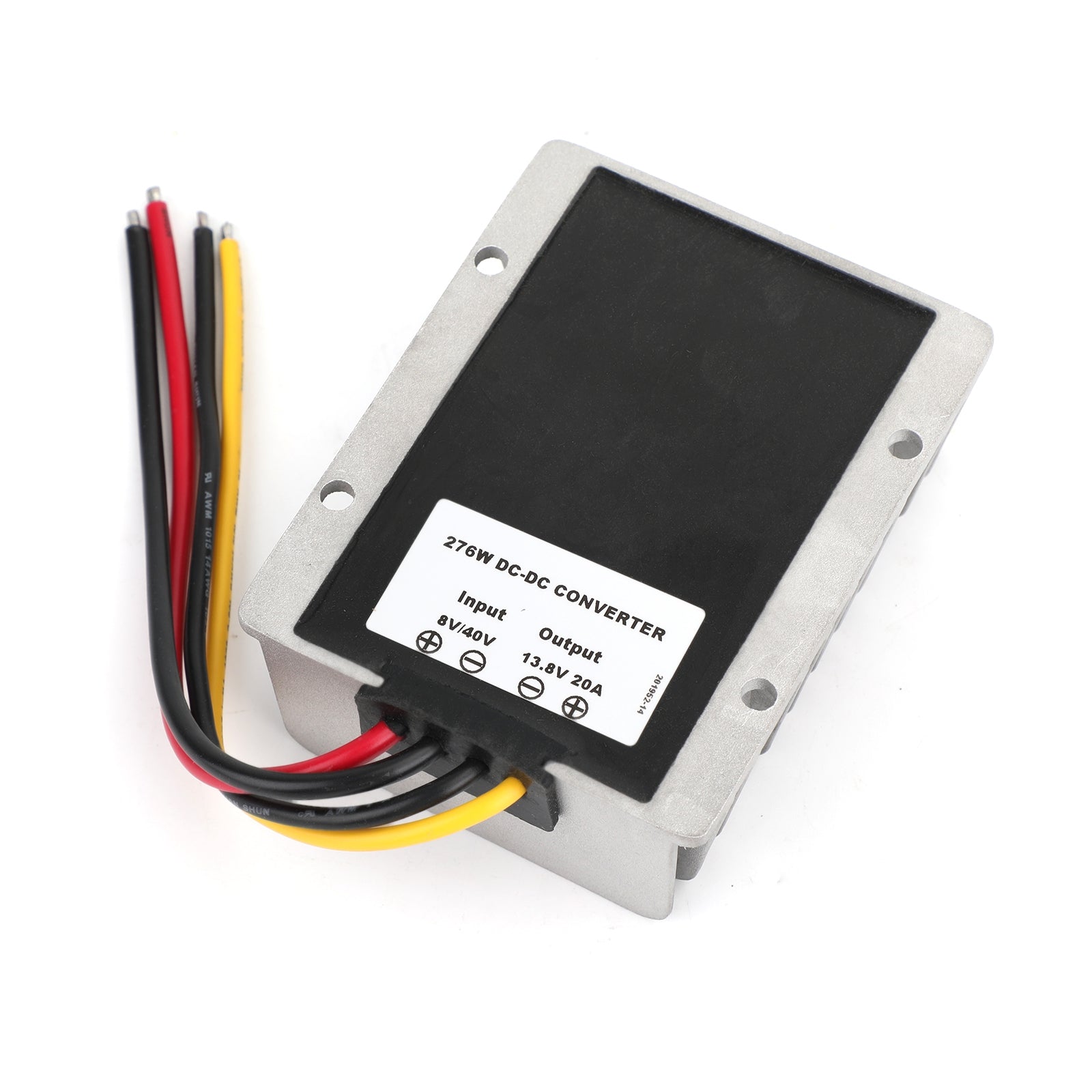 Waterdicht 8V/40V naar 13,8V 20A 276W Step Up DC/DC Power Converter Regulator Generiek