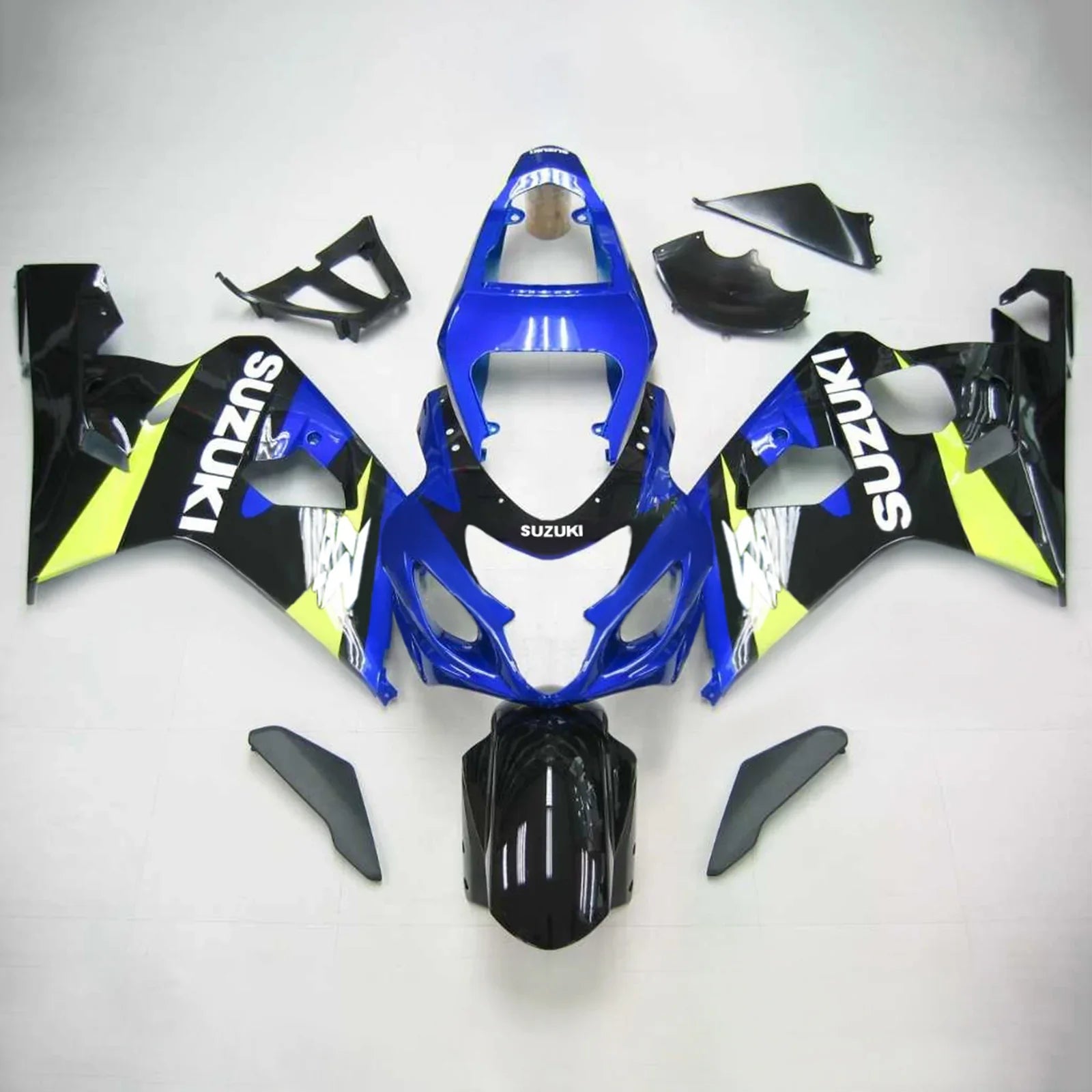 Amotopart Suzuki GSXR 600/750 2004-2005 ABS kunststof carrosseriekuipset