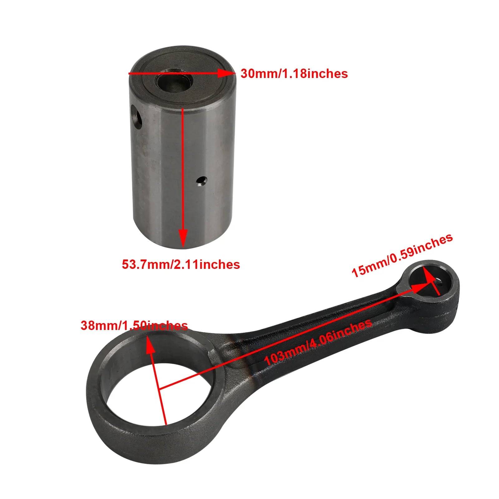 Kit de biela de motor Honda CG125 ZJ125