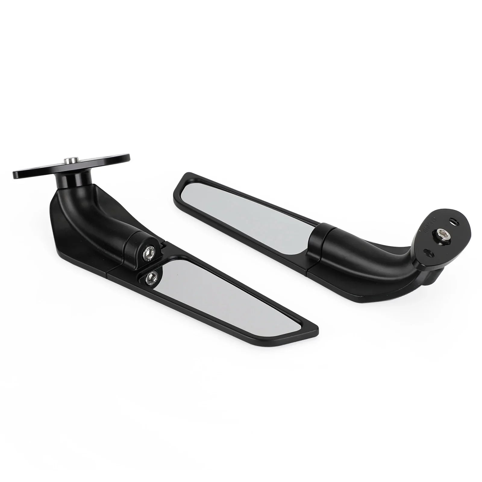 Rétroviseurs latéraux de becquet d'aileron d'aile pour Kawasaki ZX-6R Ninja ZX6R 650 01-21 générique