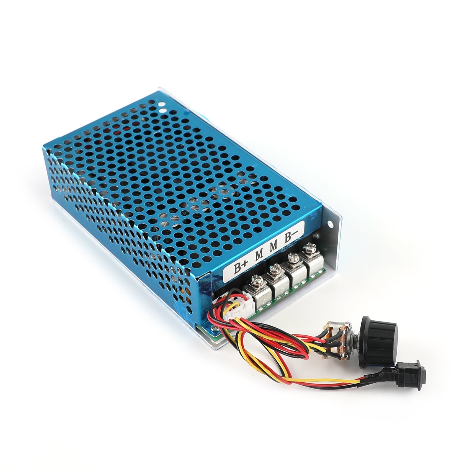 Regolatore Di Velocità PWM DC 6V-24V 3A – Modulo Reversibile Con Manopola E Interruttore Per Motori A Spazzole, Stabilizza E Inverte Il Senso Di Rotazione