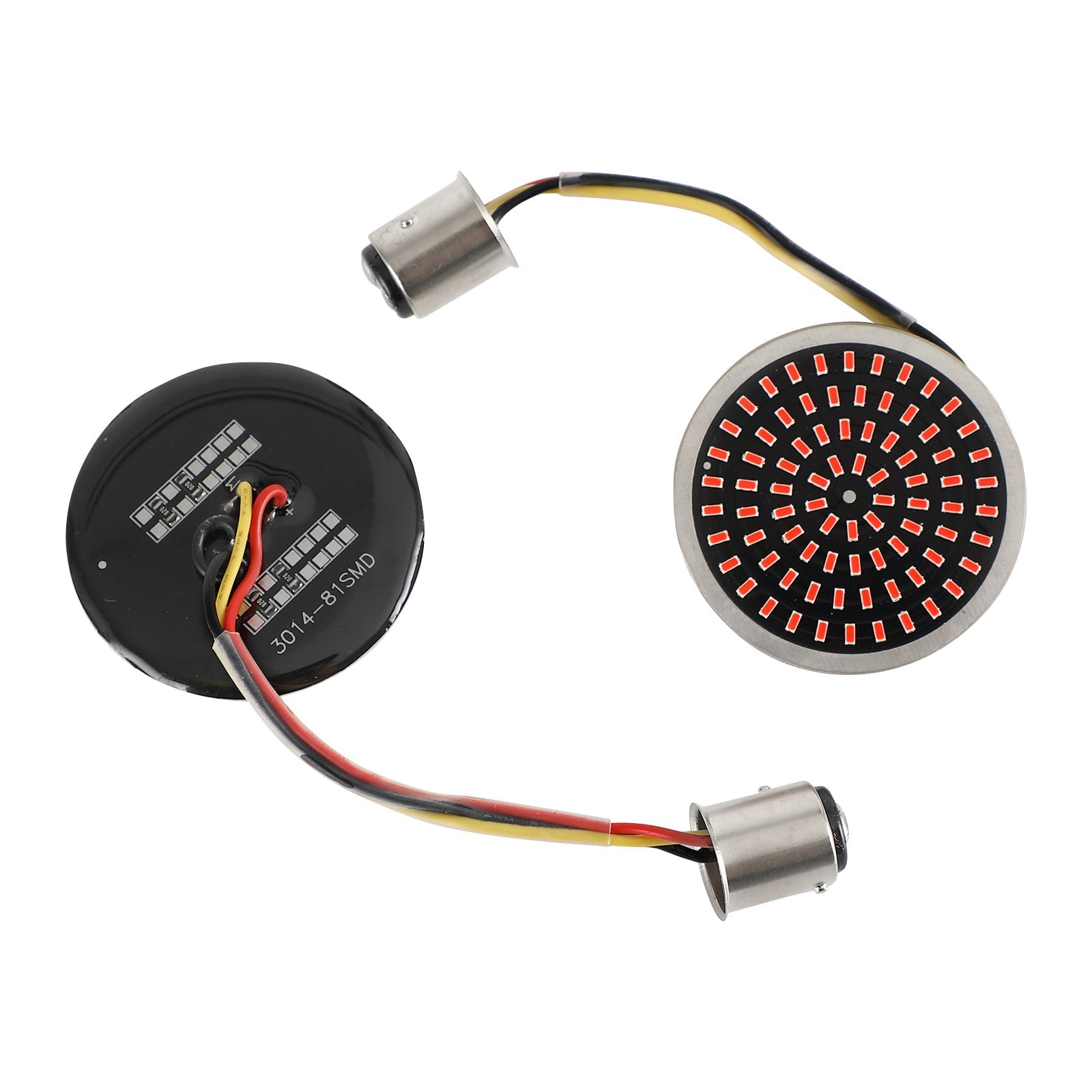 1157 utripajoči LED vložki Fit Lamp za Softail Touring Dyna Sportster Generic