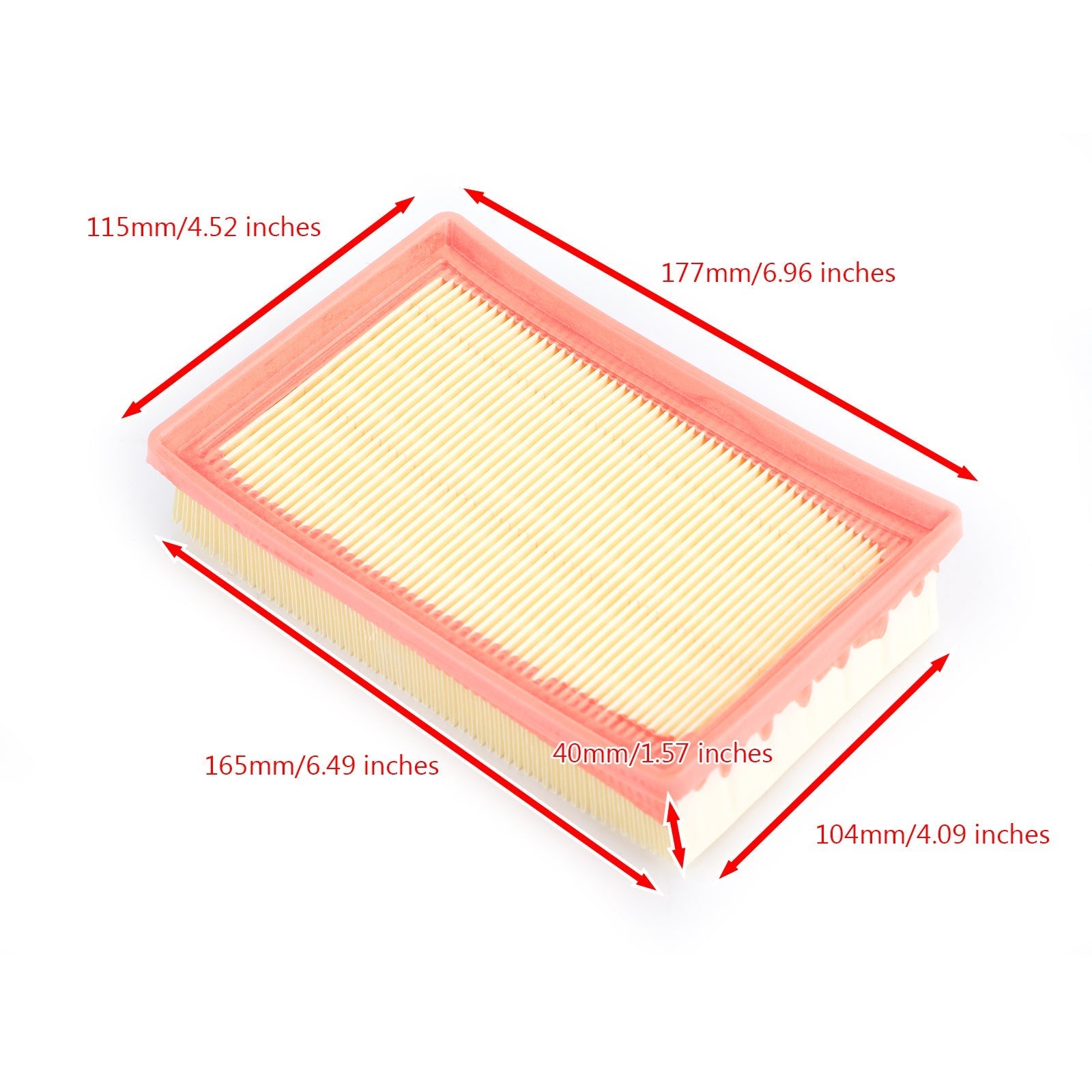 Zračni filter za BMW R 1200 GS/R/RT R 1250 GS/R/RT K50-K54 2011-2019 Generic