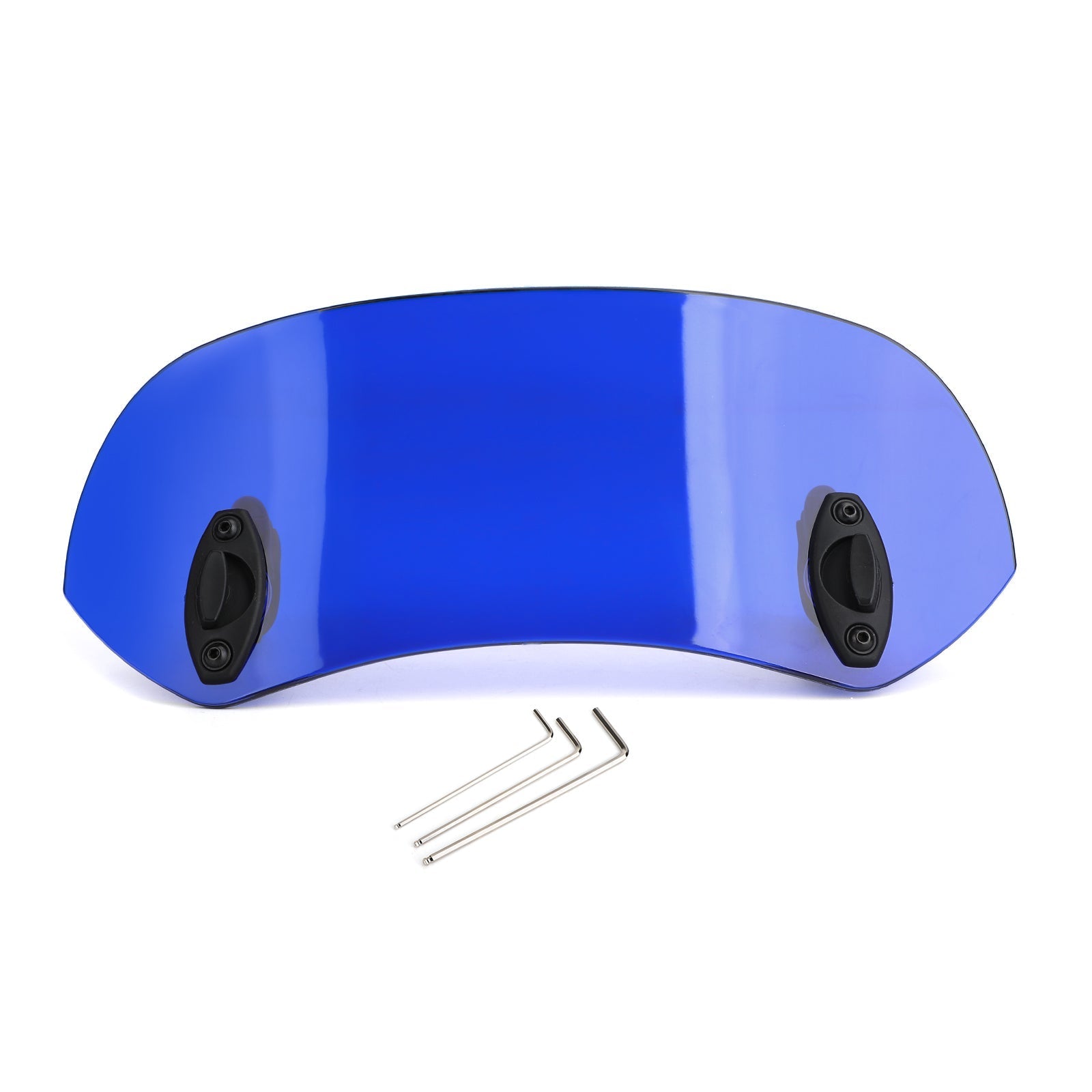 Clip regolabile in moto sul deflettore del vento di espansione del parabrezza