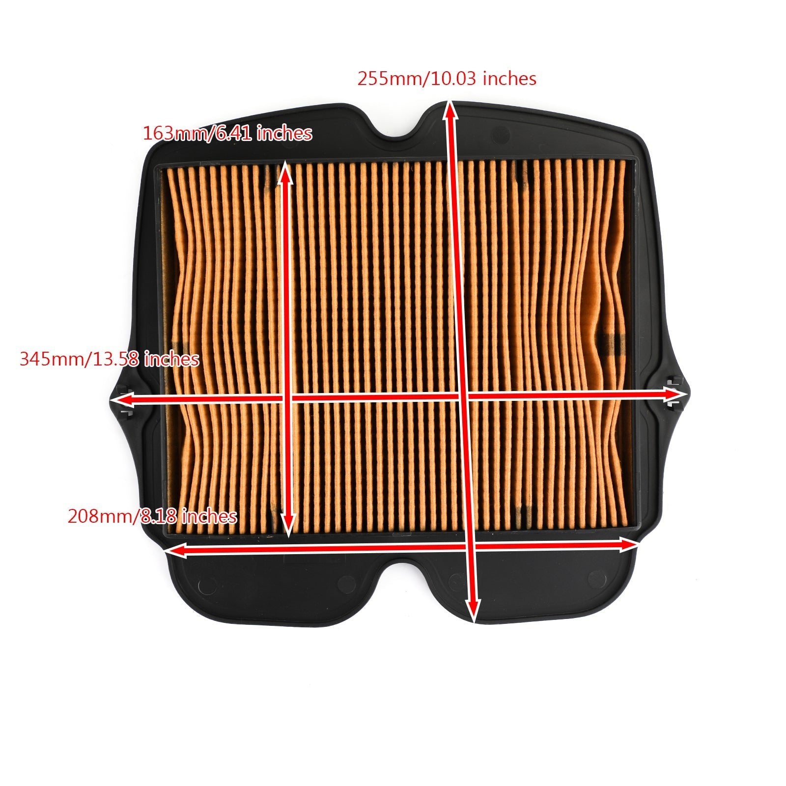 Zračni filtrirni element za Honda VFR1200F/DCT 10-15 VFR1200X DCT/CROSSTOUR 16-17 generično