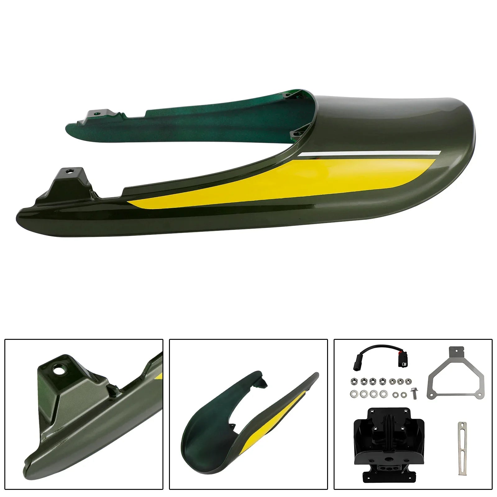 Kawasaki Z900RS 2018-2022 Ogon Fairing + Obsługa tablicy rejestracyjnej