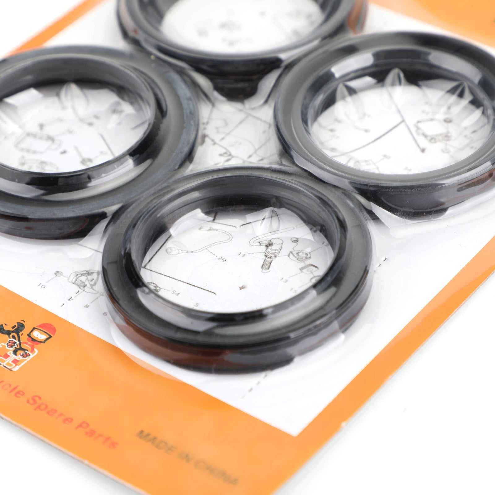 Honda NV400 VT600 SHADOW CB700SC STEED 400 1984-2007 haarukan öljytiiviste pyyhinsarja