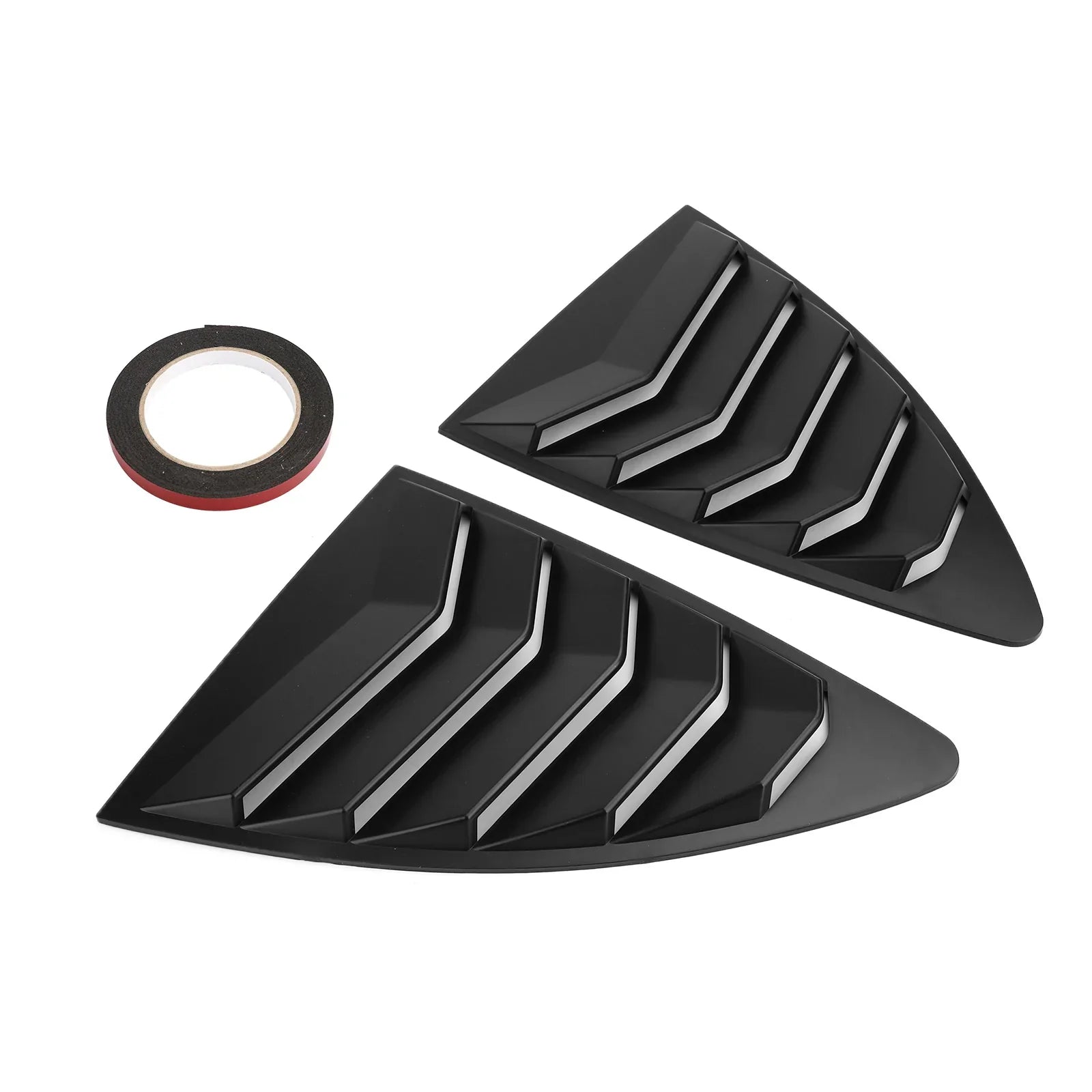 Parabrezza per finestrino laterale nero opaco per Scion FRS BRZ Toyota 86 GT86 2013-2018