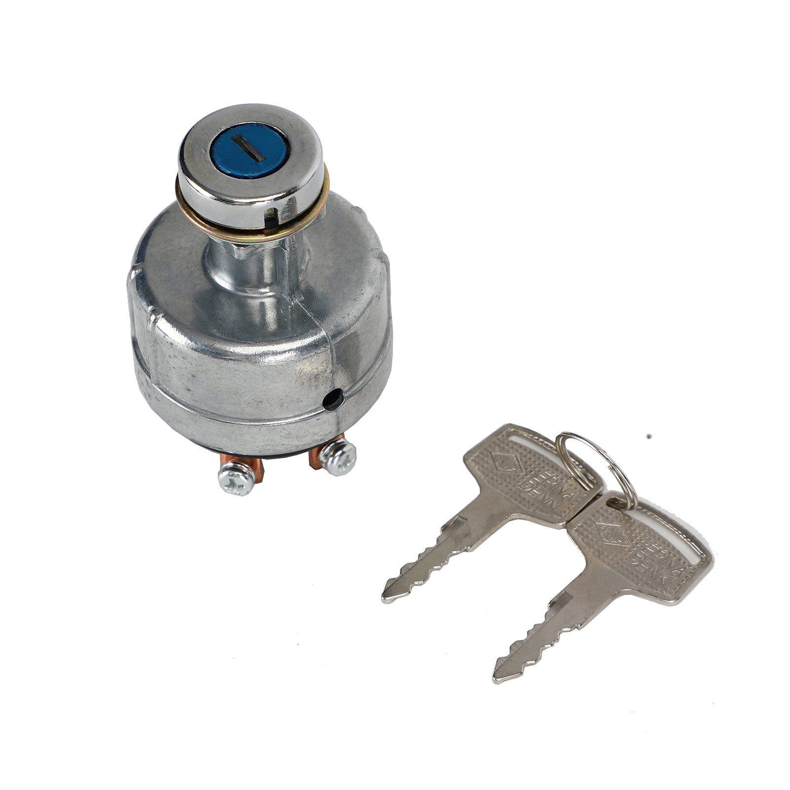 Commutateur d'allumage de démarreur pour pelle Hitachi EX200 EX200-1 avec 6 broches 2 clés