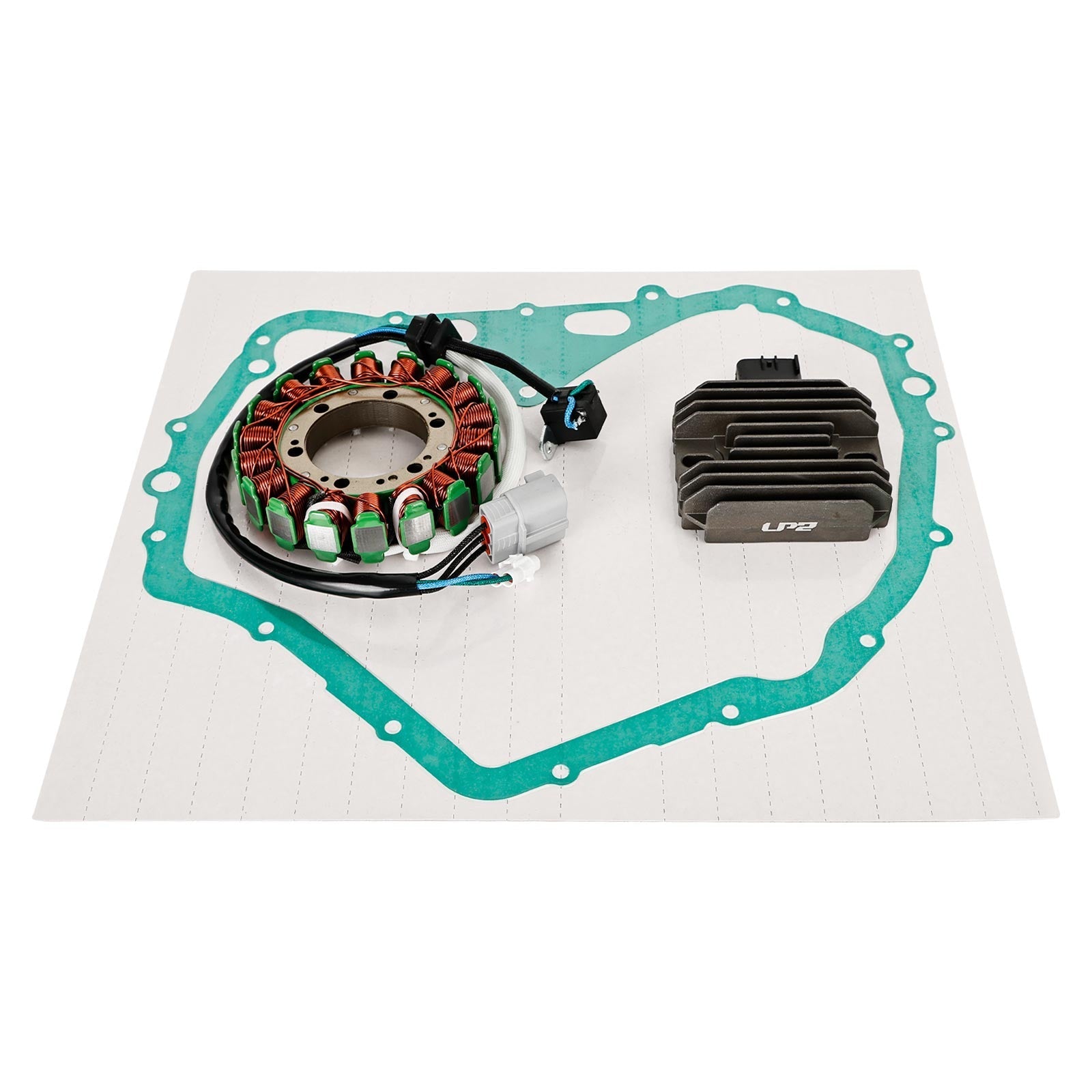 Suzuki LTF 400F King Quad 00-17 Magneto Stator + Spanningsgelijkrichter + Pakking Fedex Express