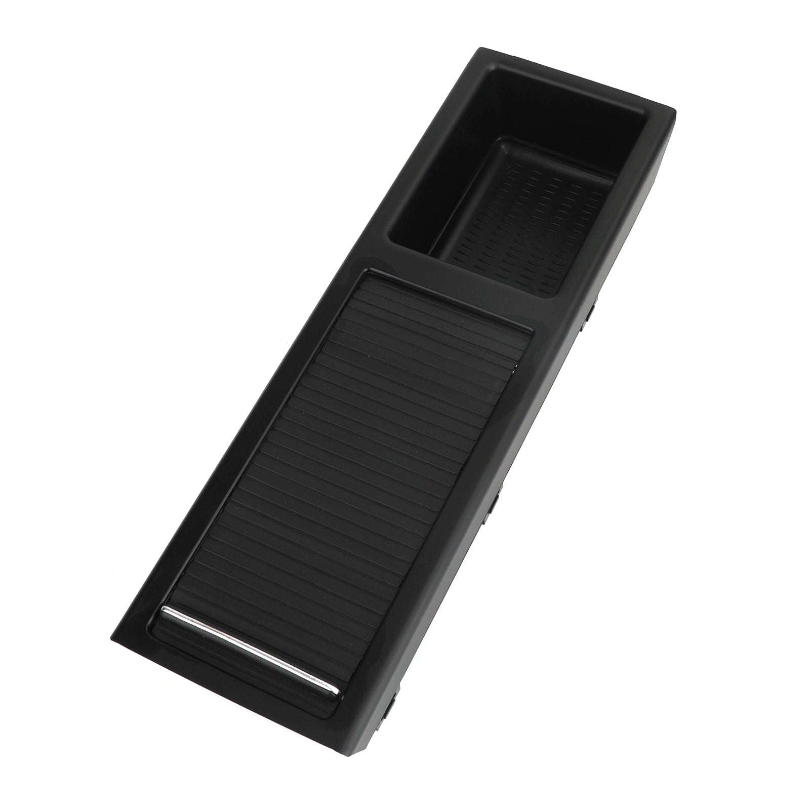 Musta etukeskikonsolin säilytysmukin pidike BMW E46 3 -sarjalle 1998-2007 Generic