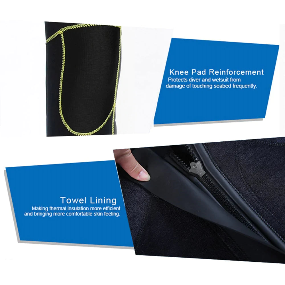 5 mm vrouwen neopreen surfcombinatie van full body duiken gemeenschappelijke triathlon grappig