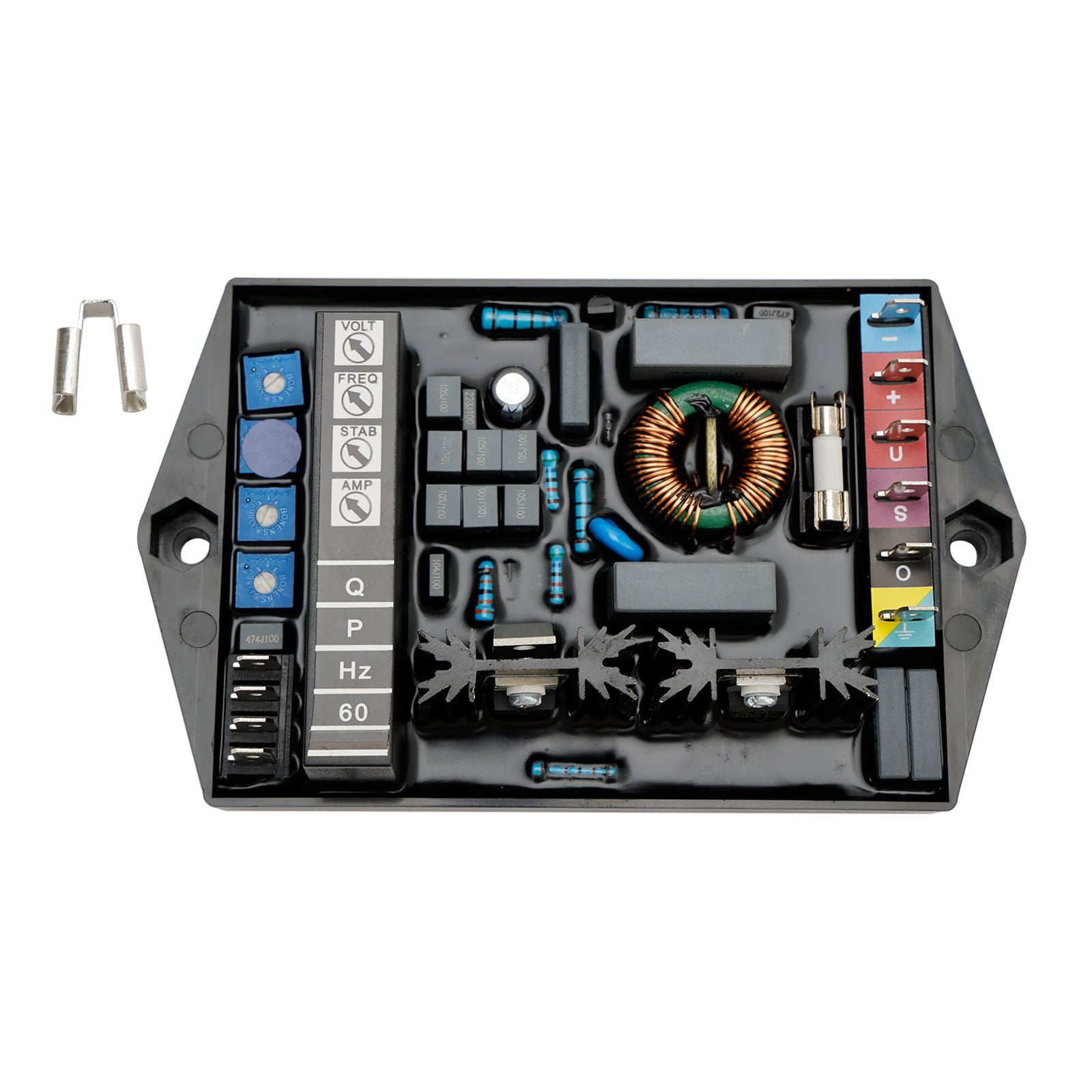 Reemplazo del regulador de voltaje automático AVR M16FA655A para piezas del grupo electrógeno