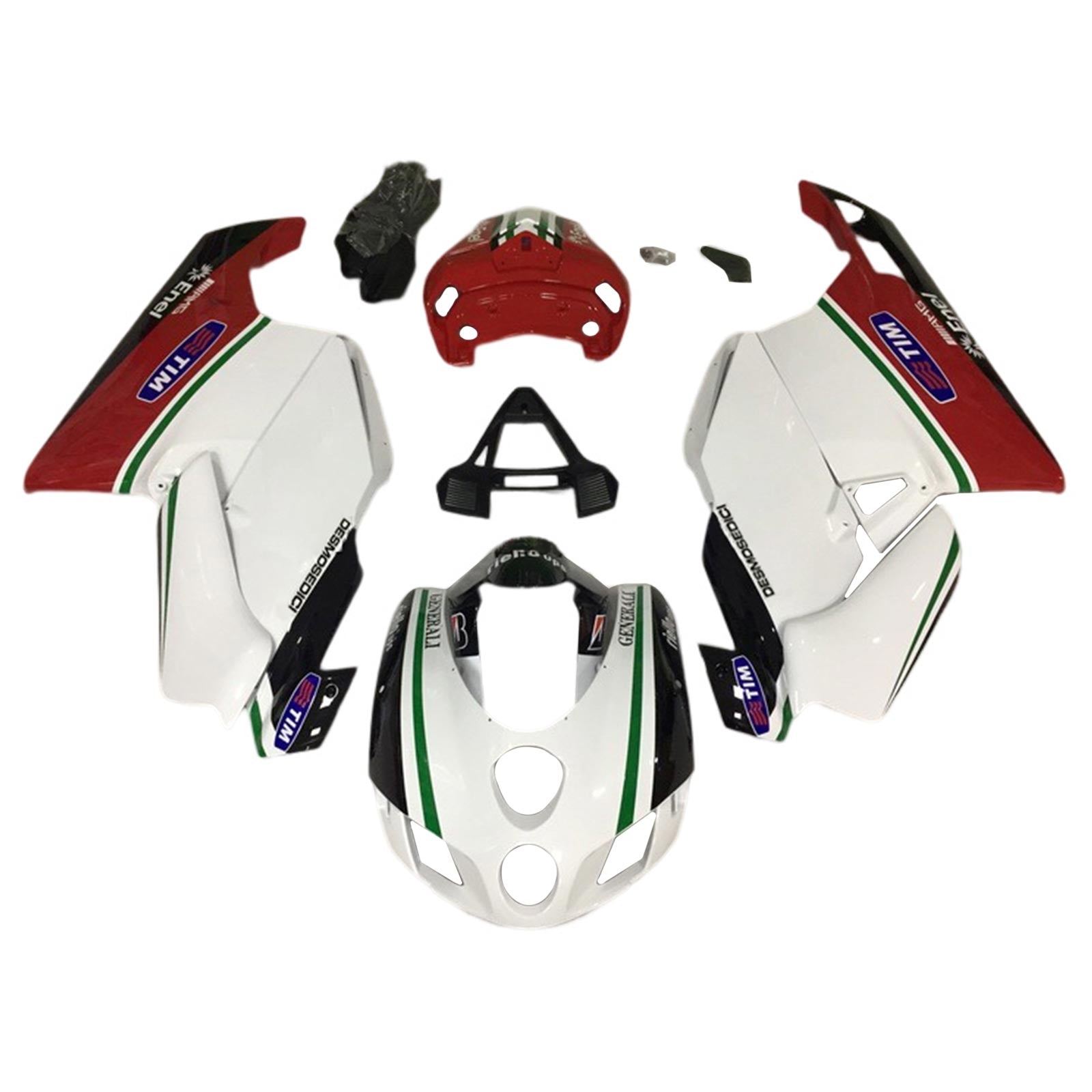 Ducati 999 749 2003 2004 Kit Carénage Carrosserie ABS
