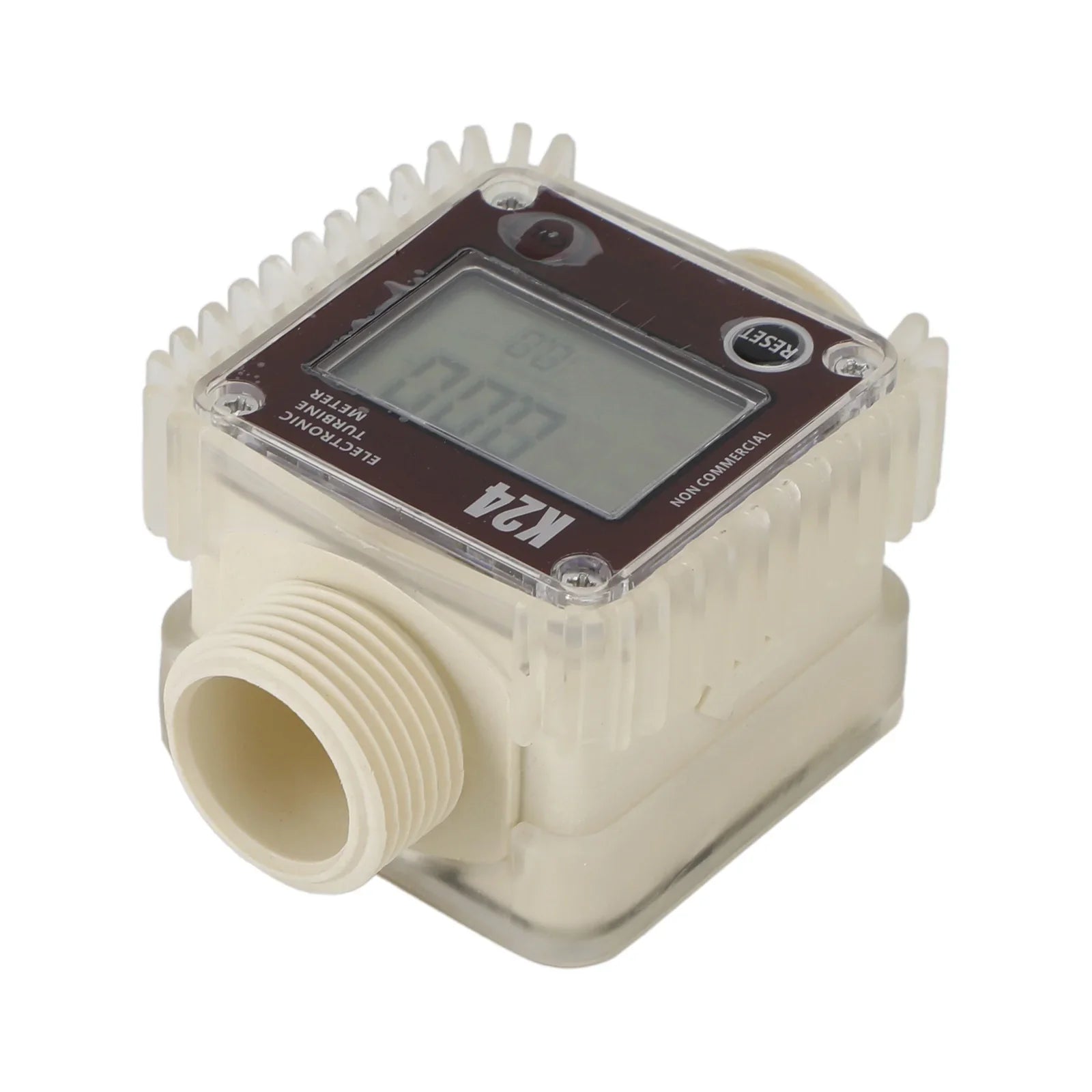 K24 Turbinowy cyfrowy tester przepływu paliwa do silników wysokoprężnych do chemikaliów, wody w stanie ciekłym