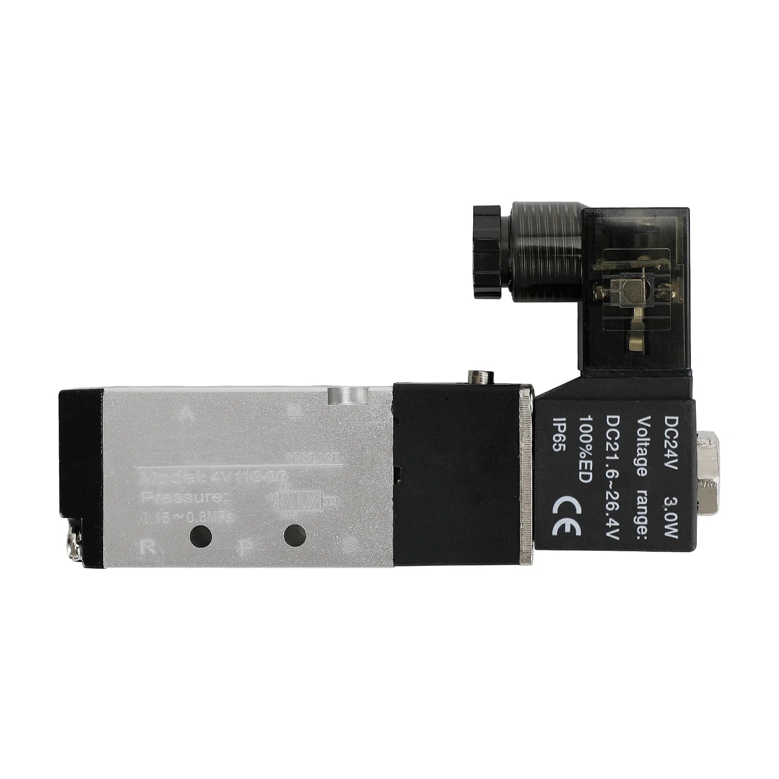 4V110-06 2-pozicijski 5-smerni PT 1/4" pnevmatski električni elektromagnetni ventil8"