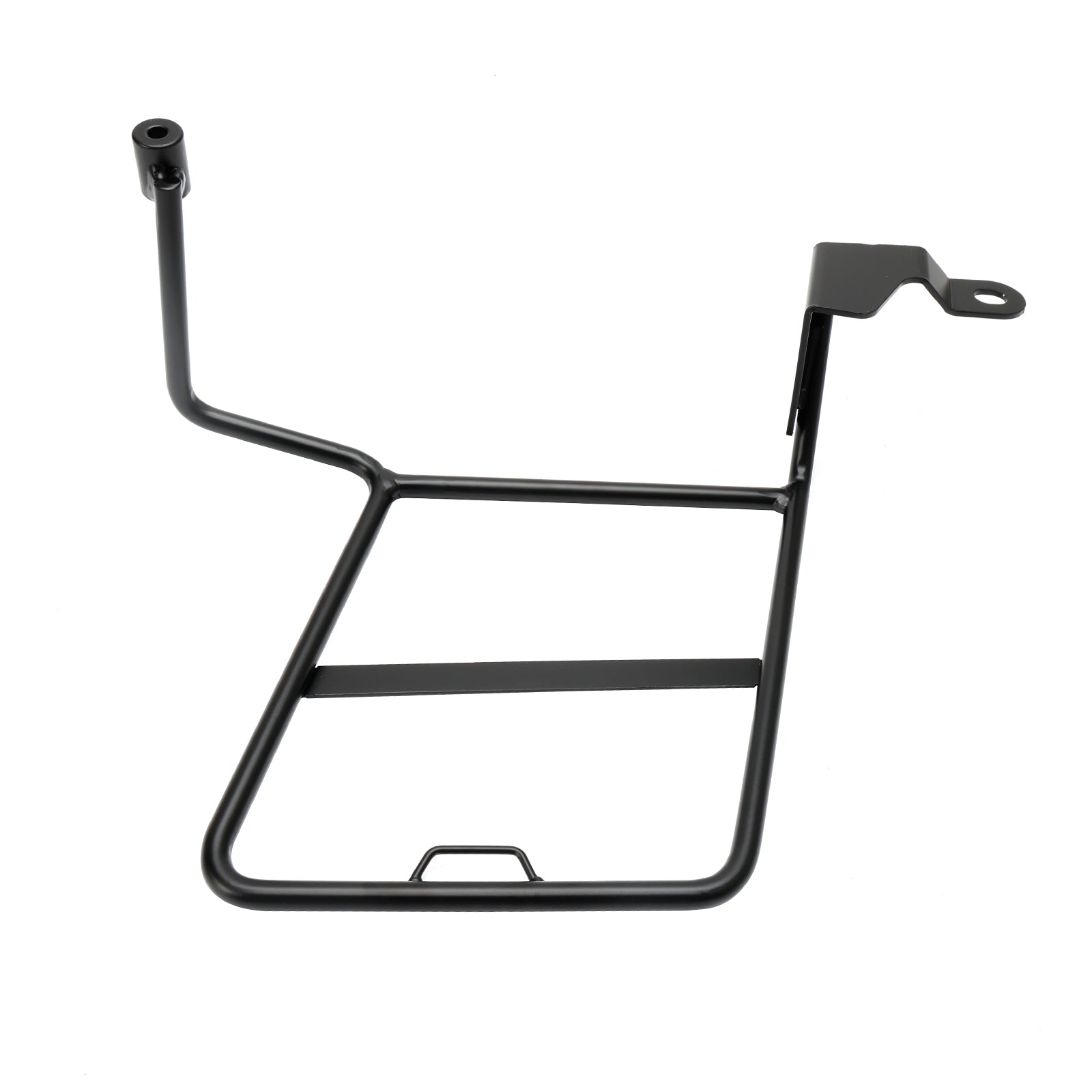 Boczna torba podsiodłowa Honda Ct125 Hunter Cub Trail, czarna, lewa