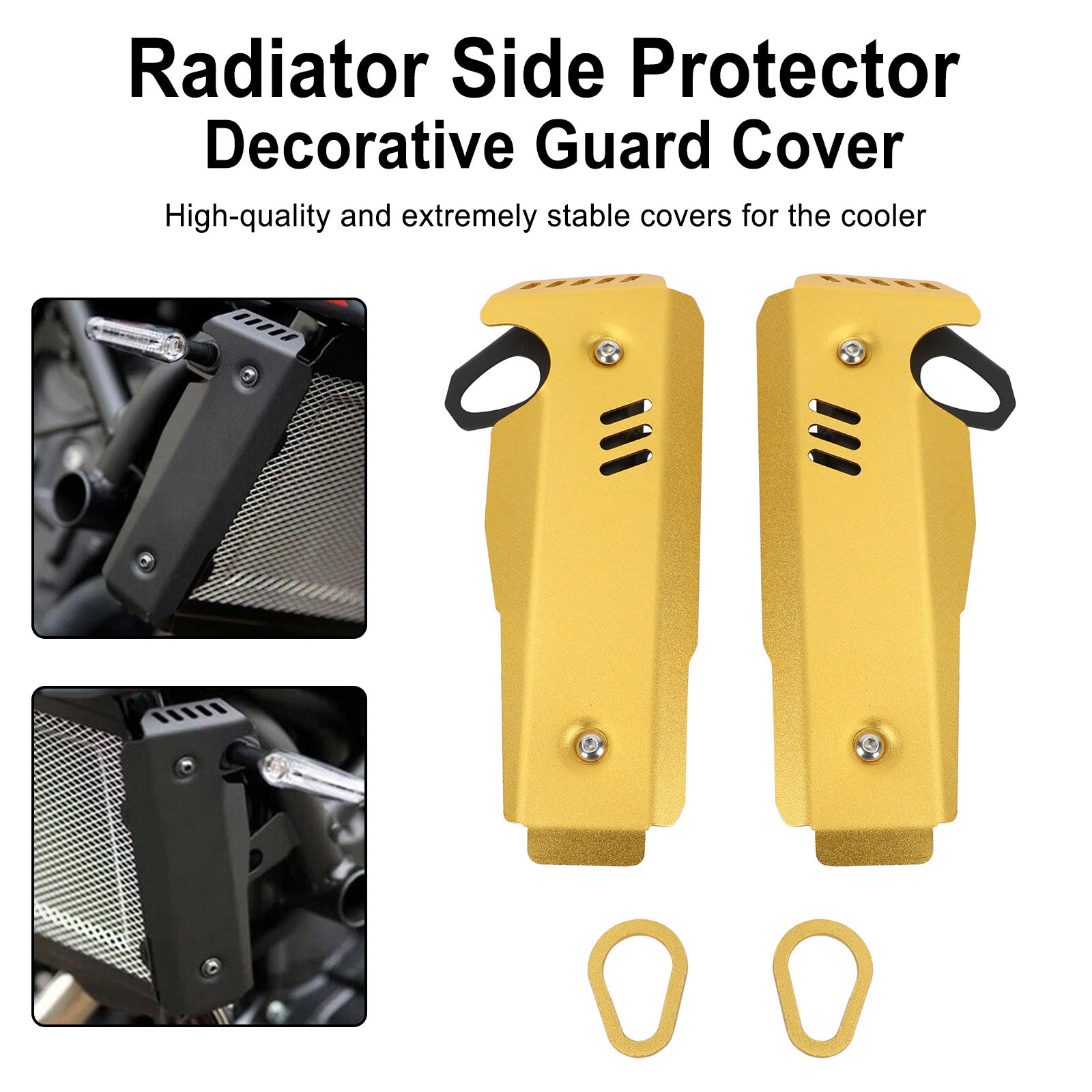 Couvercle de protection latérale de radiateur pour Yamaha MT-07 FZ-07 2021-2022 générique