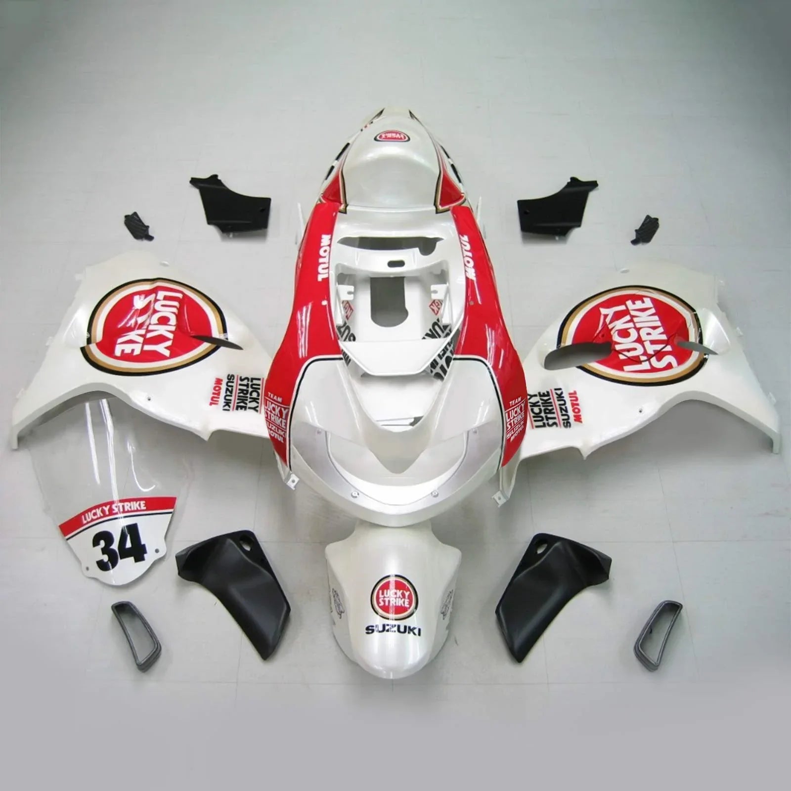 Amotopart Suzuki TL1000R 1998-2003 ABS kunststof carrosseriekuipset