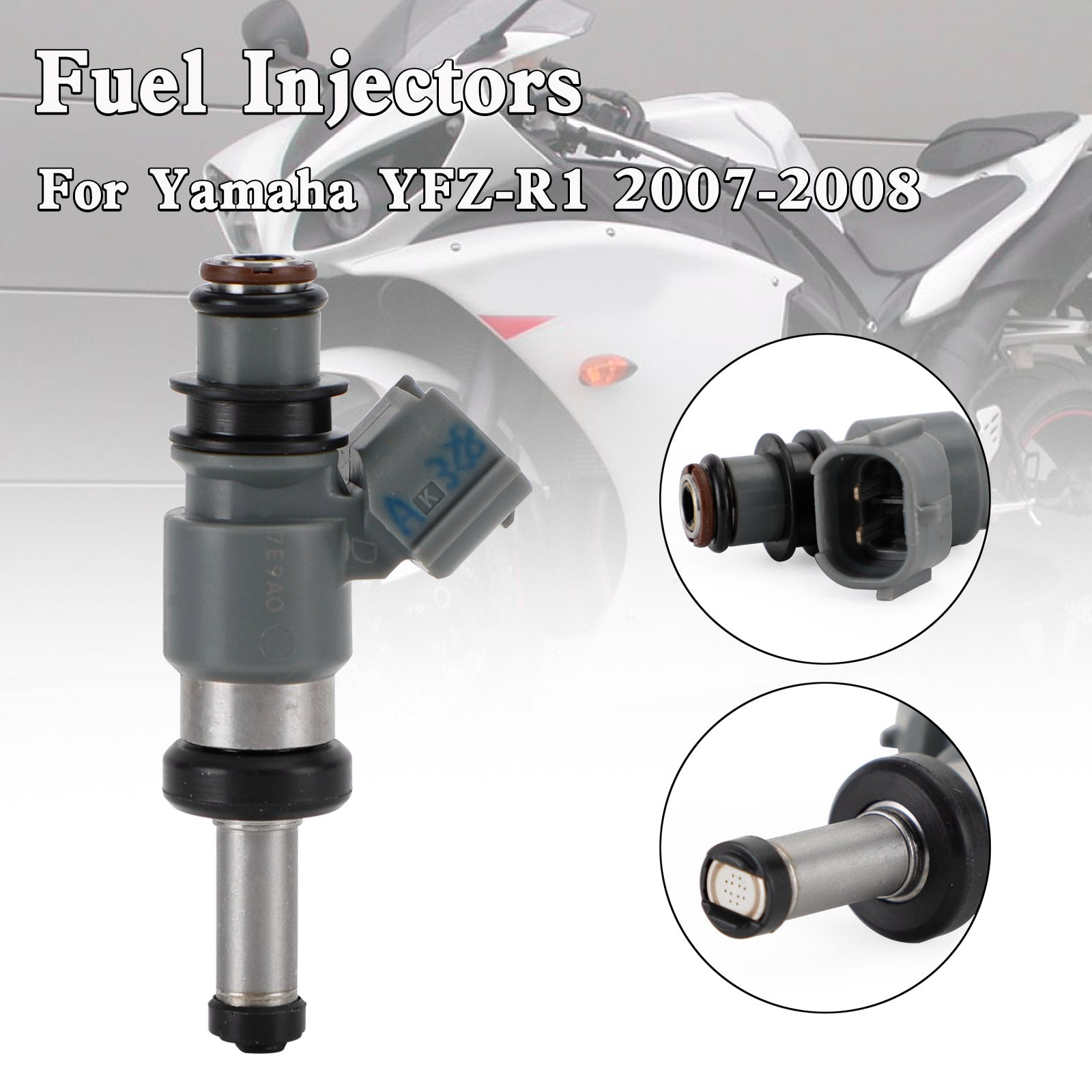 Brandstofinjector Yamaha YZF R1 WR 250 FZ09 FZ 10 MT09 MT10 4C8-13761-00-00