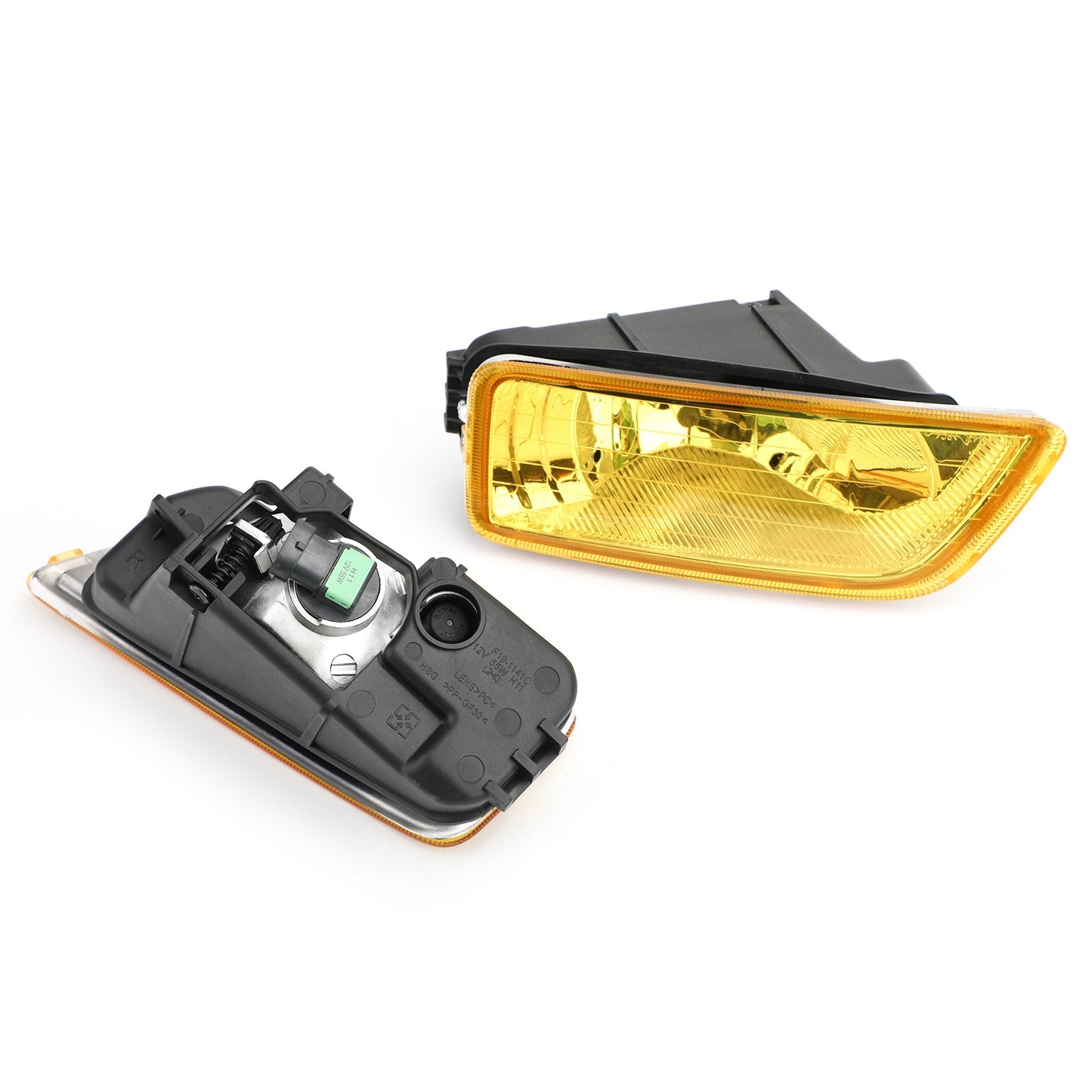 Mistlampen met gele lens + schakelaar voor Honda Accord 2003-2007 / Acura TL 2004-2008 Generiek