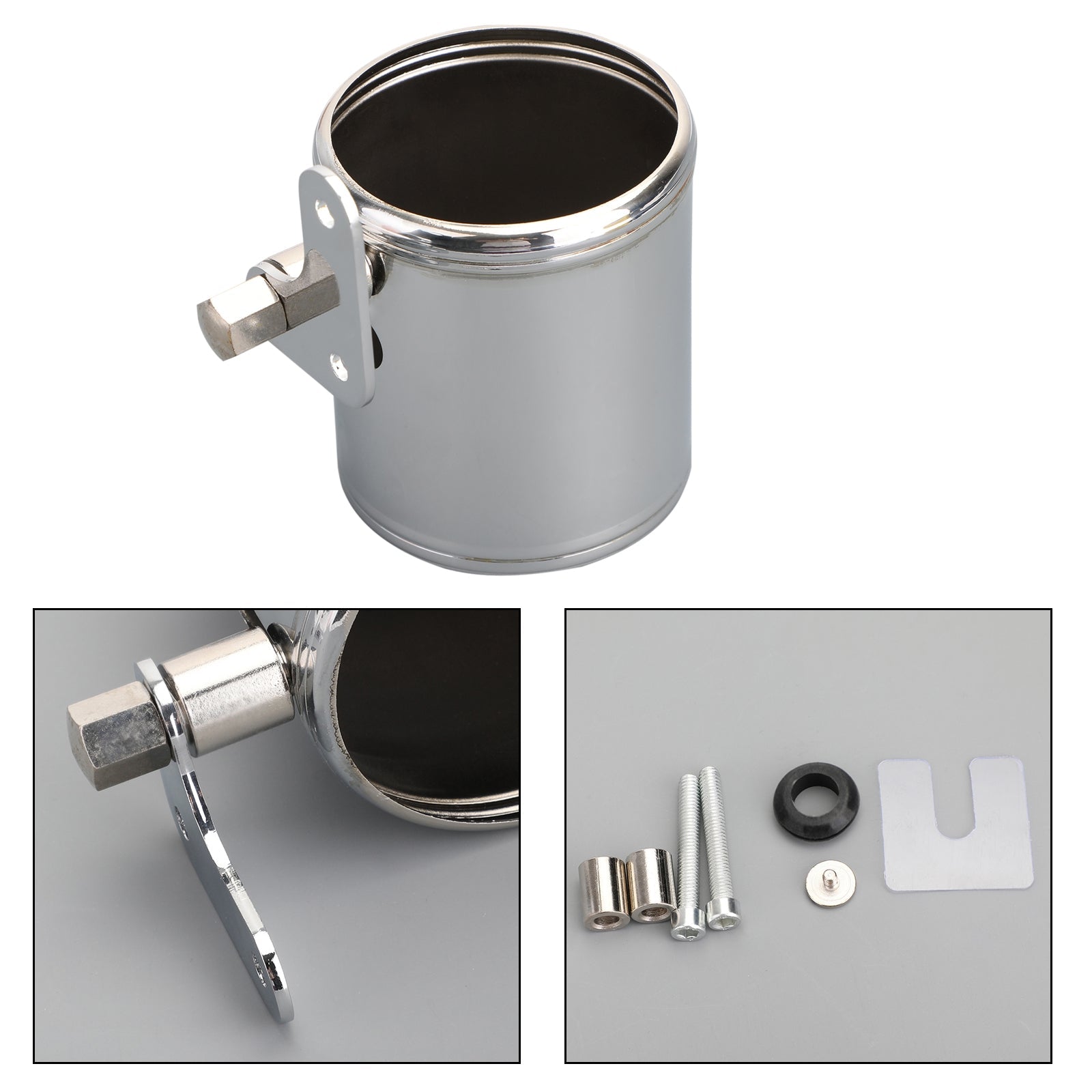 Portabicchieri Pinnacle cromato per Indian Roadmaster/Classic/Elite 2014-2019 Generico