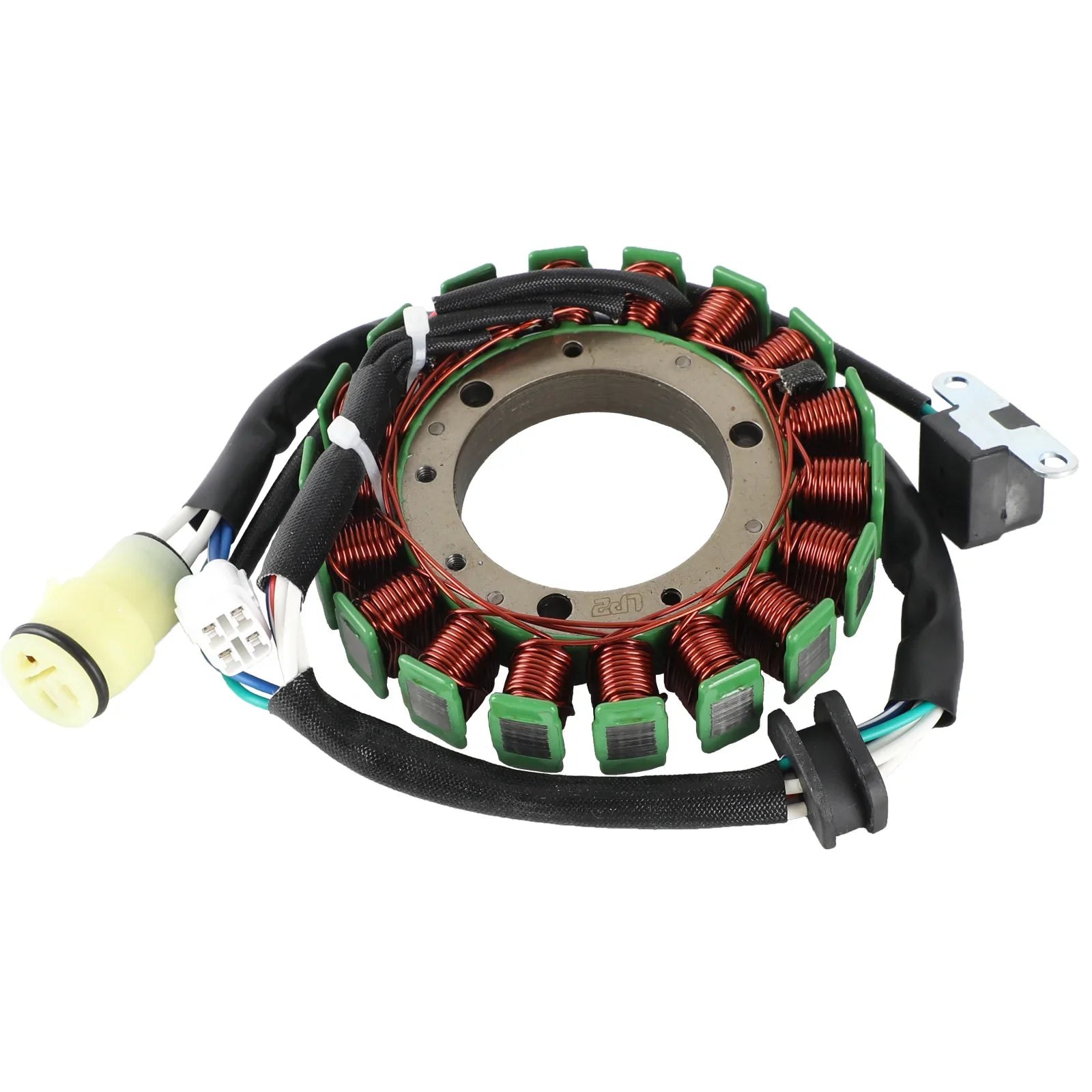 Magneto Statore + Raddrizzatore di Tensione + Guarnizione per Yamaha Big Bear 400 YFM400 00-01 Fedex Express Generico