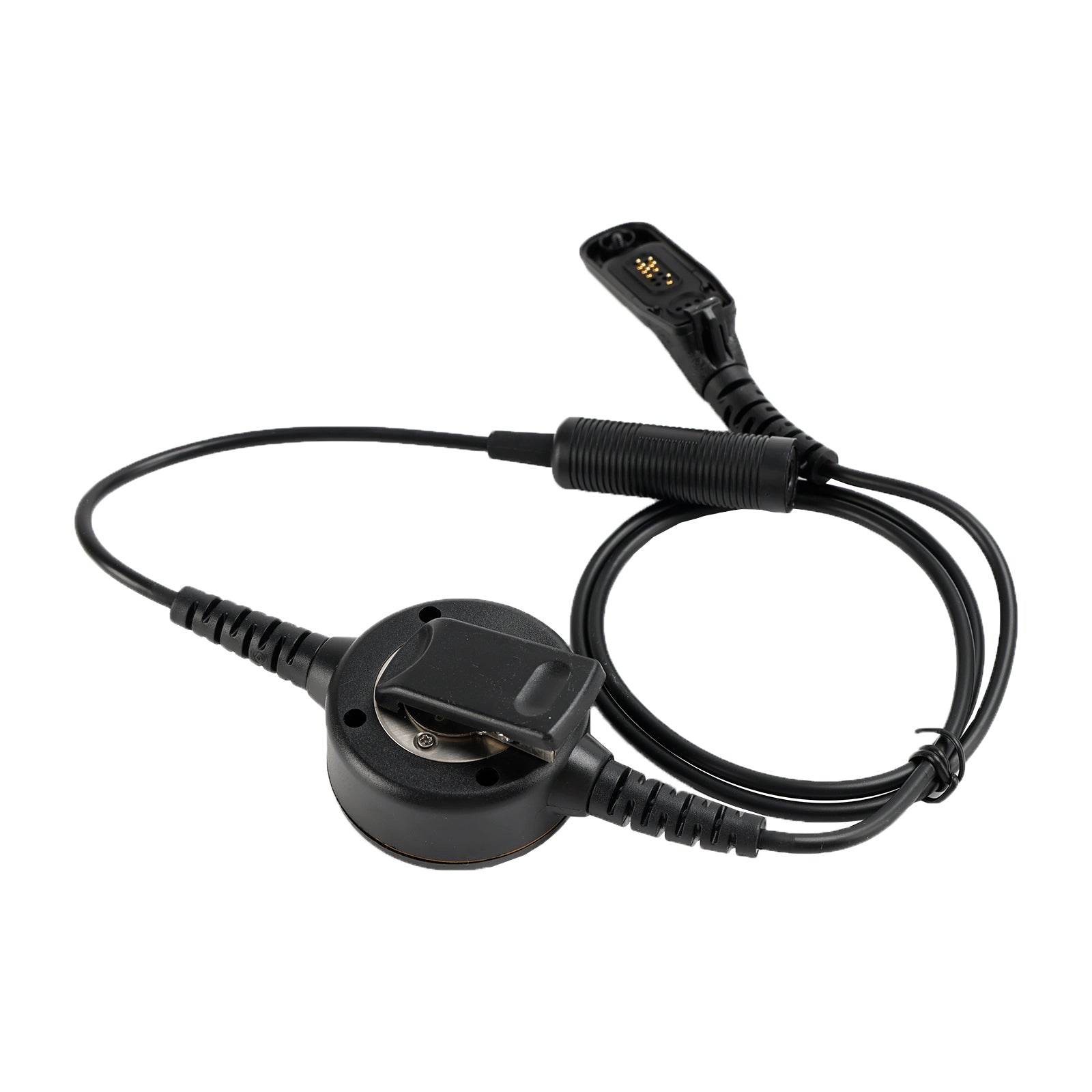 Grote stekker tactische keelheadset voor DP3400 DGP4150 APX4000 6-pins U94 PTT 7,1 mm