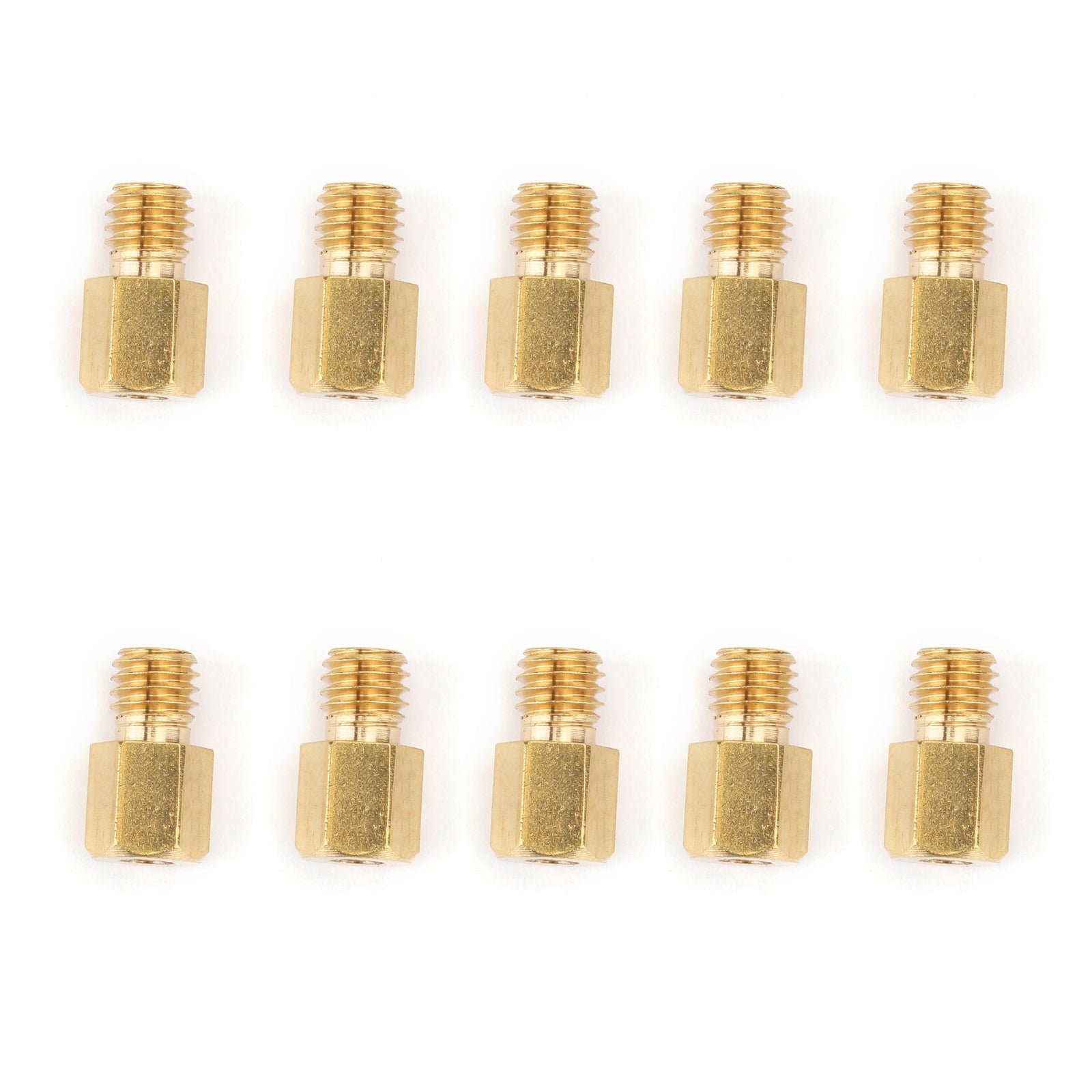 10 szt. Dysze główne typu sześciokątnego do gaźnika MIKUNI VM/TM/TMX 200-290 220 250 4/042 Generic