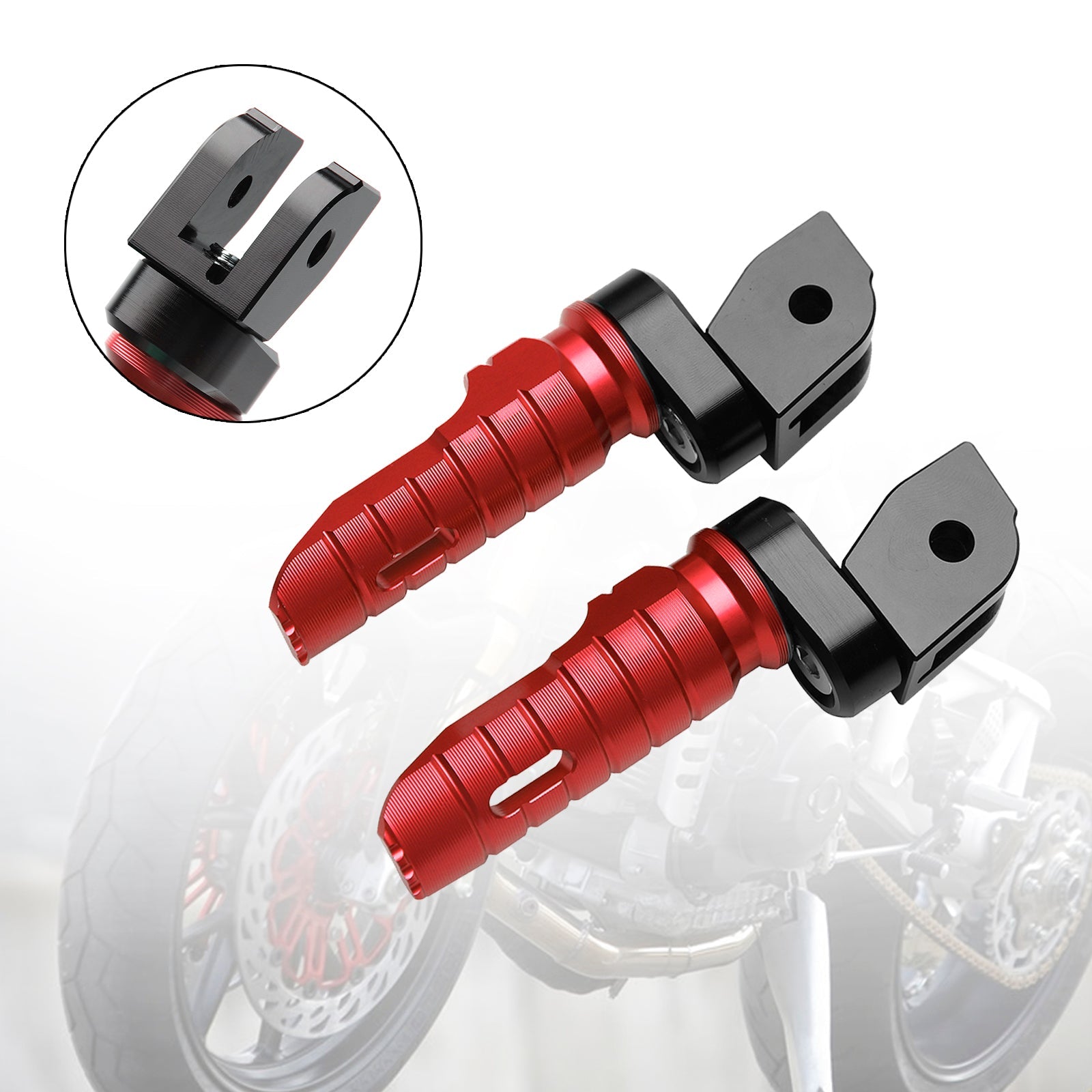 Estriberas delanteras Estriberas para DUCATI MONSTER 821 937 950 1100/S/EVO 1200/S/R