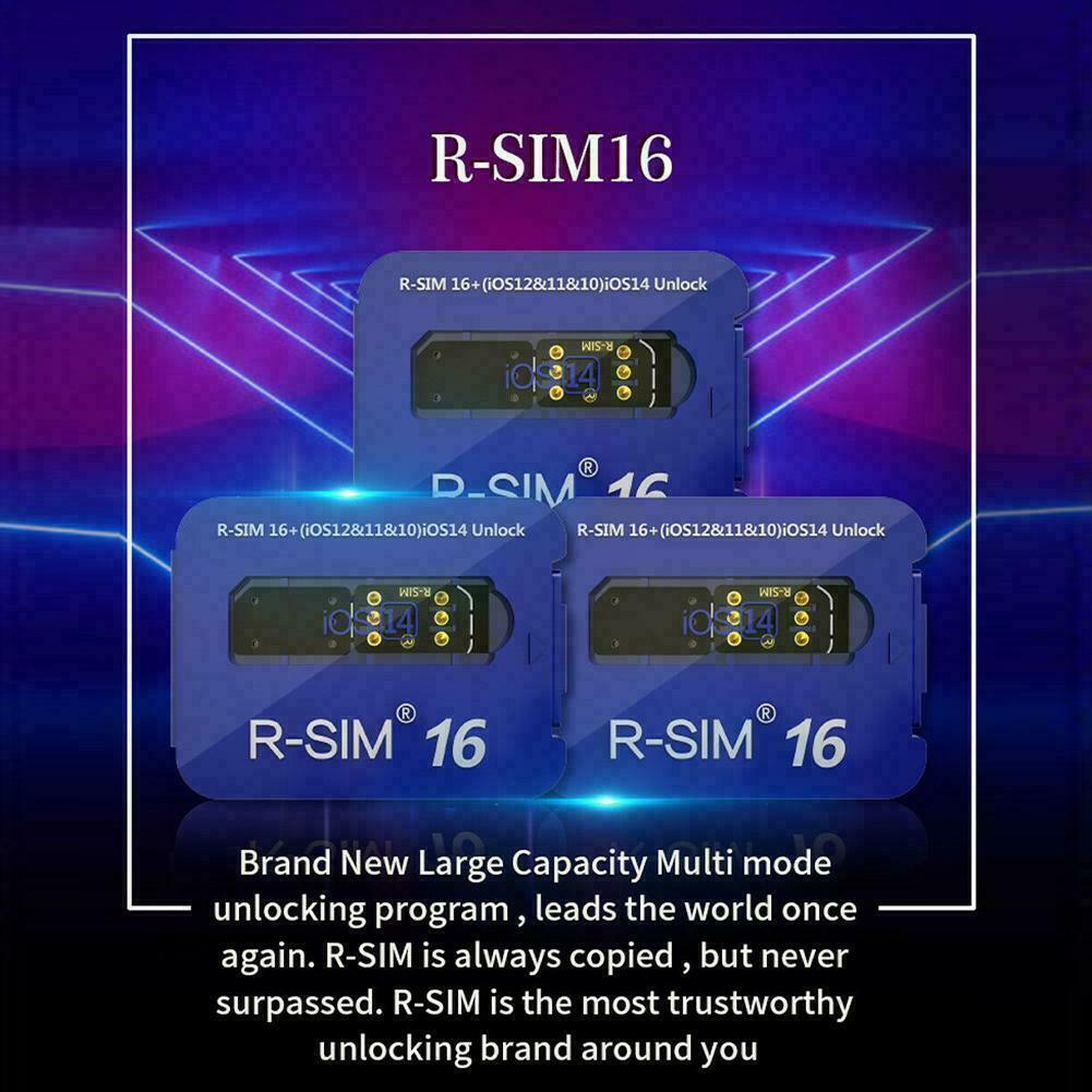 Scheda RSIM Nano Sblocco R-SIM 16 per iPhone 13 12 mini 12 Pro XS MAX 8 IOS 15