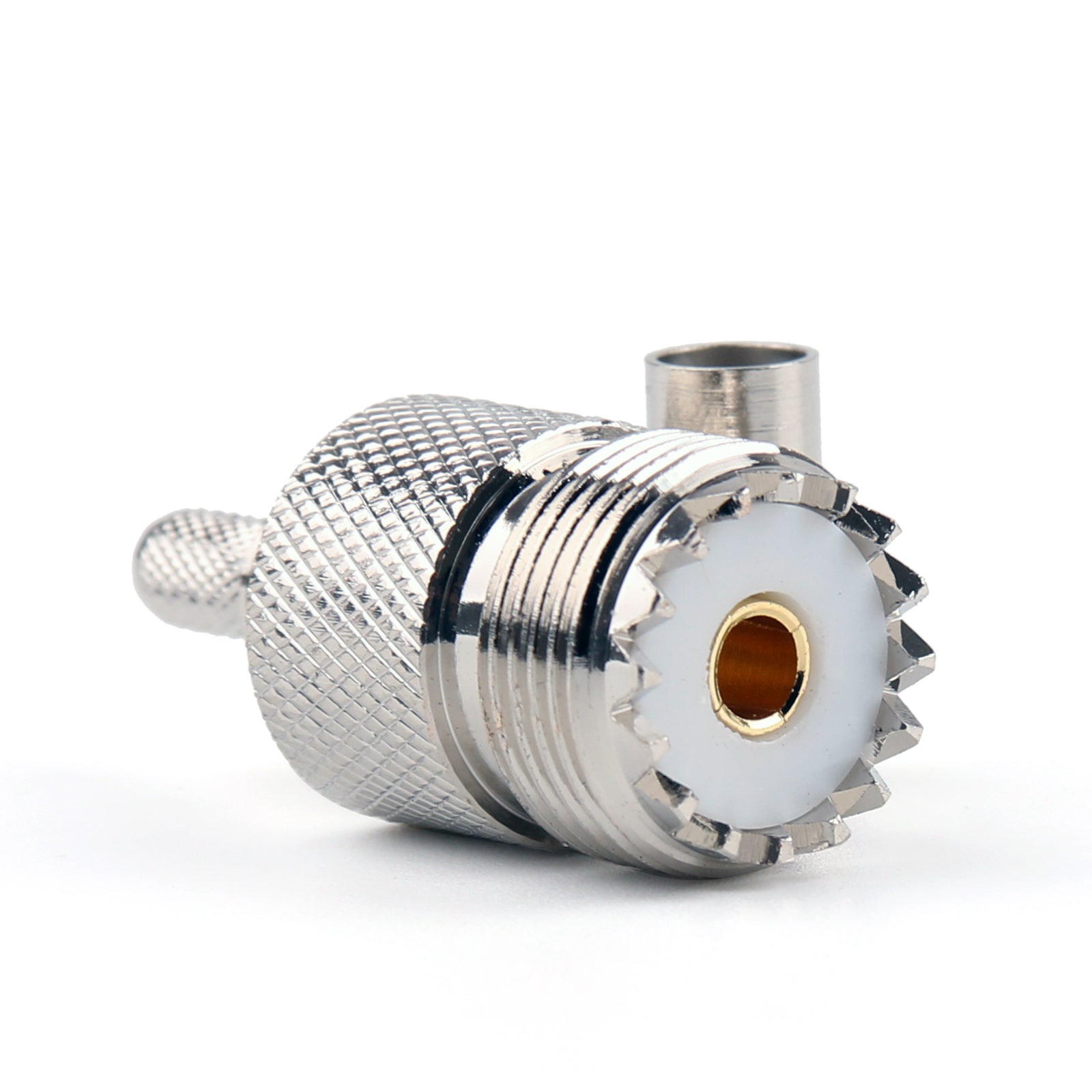 10 pièces connecteur UHF femelle SO239 Jack fenêtre sertissage RG58 RG142 LMR195 RG400 câble